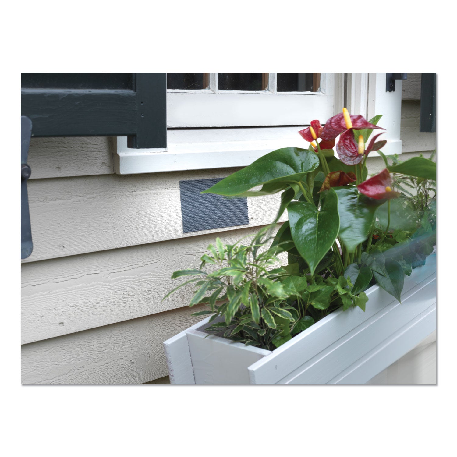 VELCRO® Brand Heavy-Duty Fasteners, Extreme Outdoor Performance. 1" X 4", Titanium, 10/pack