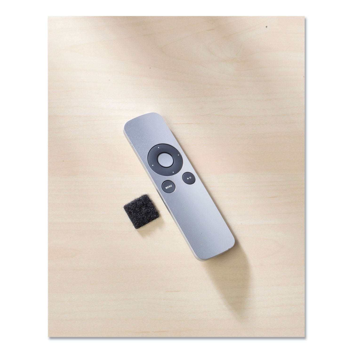 VELCRO® Brand Sticky-Back Fasteners, Removable Adhesive, 0.88" X 0.88", Black, 12/pack