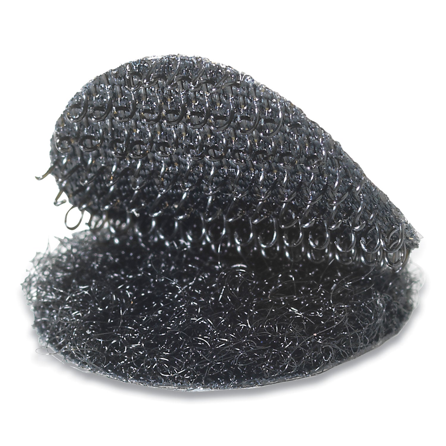 VELCRO® Brand Sticky-Back Fasteners, Removable Adhesive, 0.75" Dia, Black, 200/box