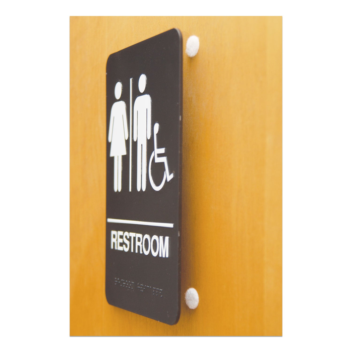 VELCRO® Brand Sticky-Back Fasteners, Removable Adhesive, 0.75" Dia, Black, 200/box