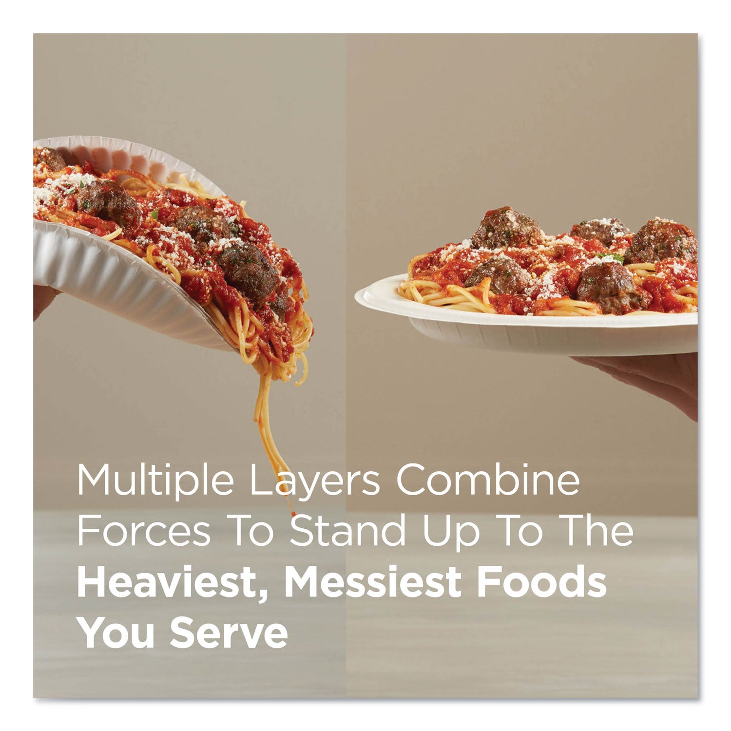 Dixie® Pathways Soak Proof Shield Heavyweight Paper Plates, Wisesize, 8.5" Dia, Green/burgundy, 500/carton