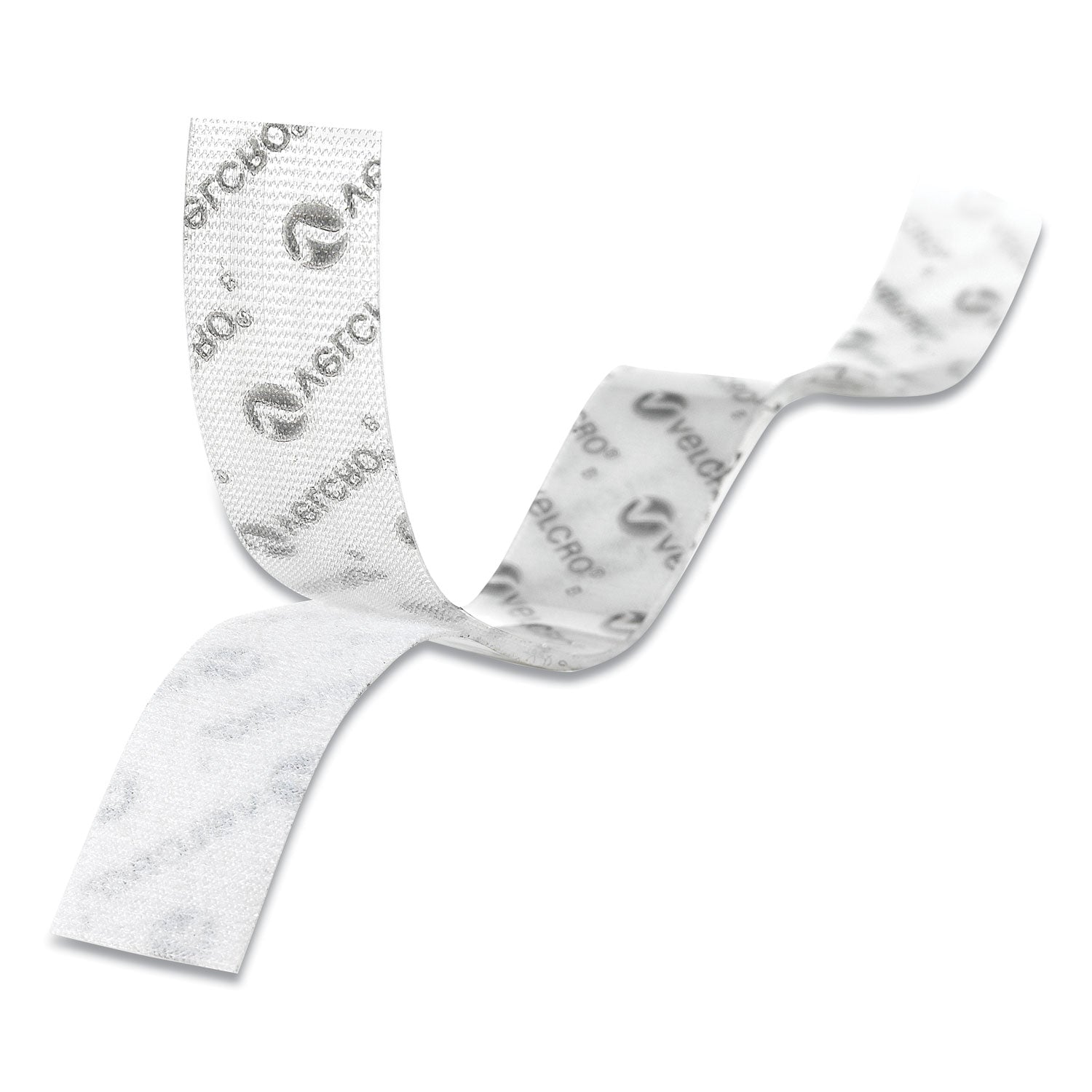 VELCRO® Brand Sticky-Back Fasteners, Removable Adhesive, 0.75" X 15 Ft, Clear