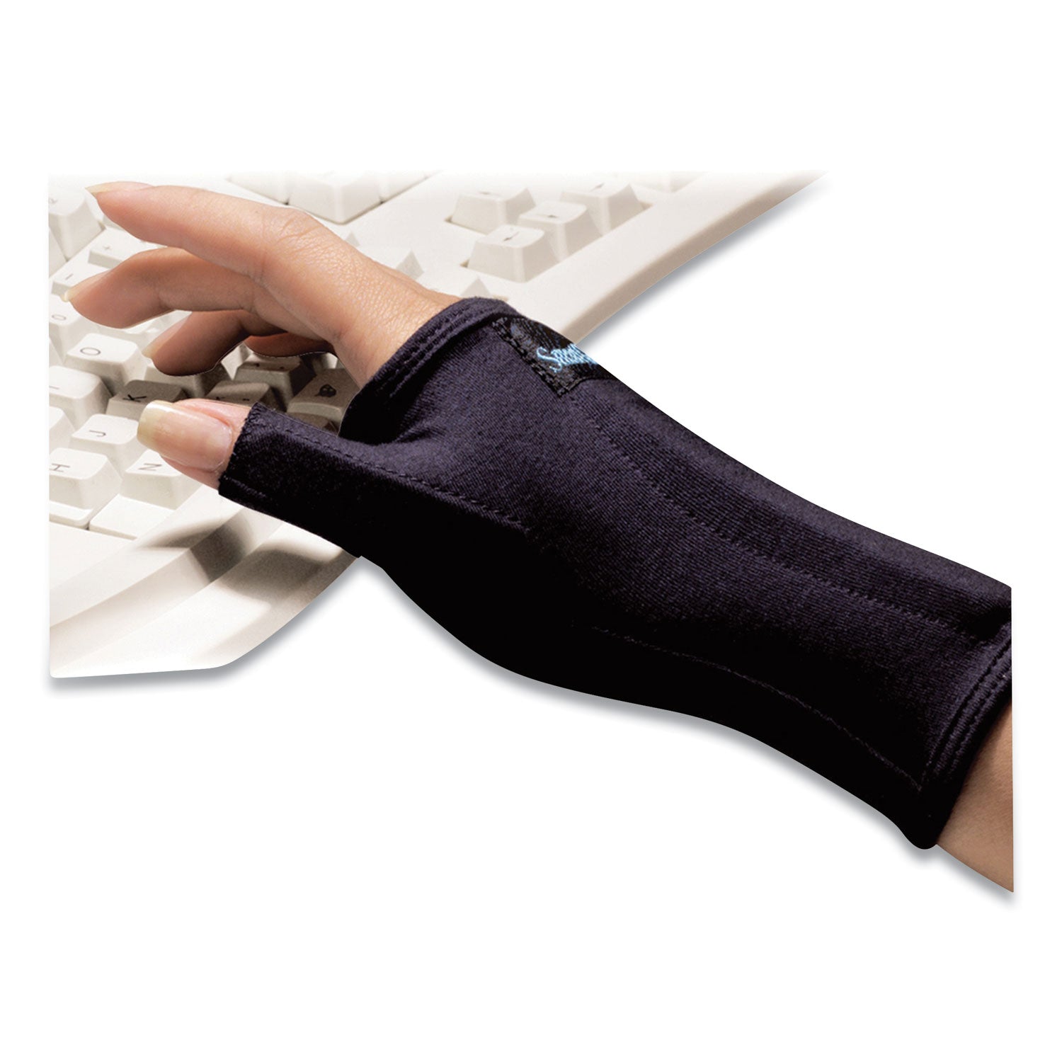 SmartGlove with Thumb Support, Small, Fits Left Hand/Right Hand, Black