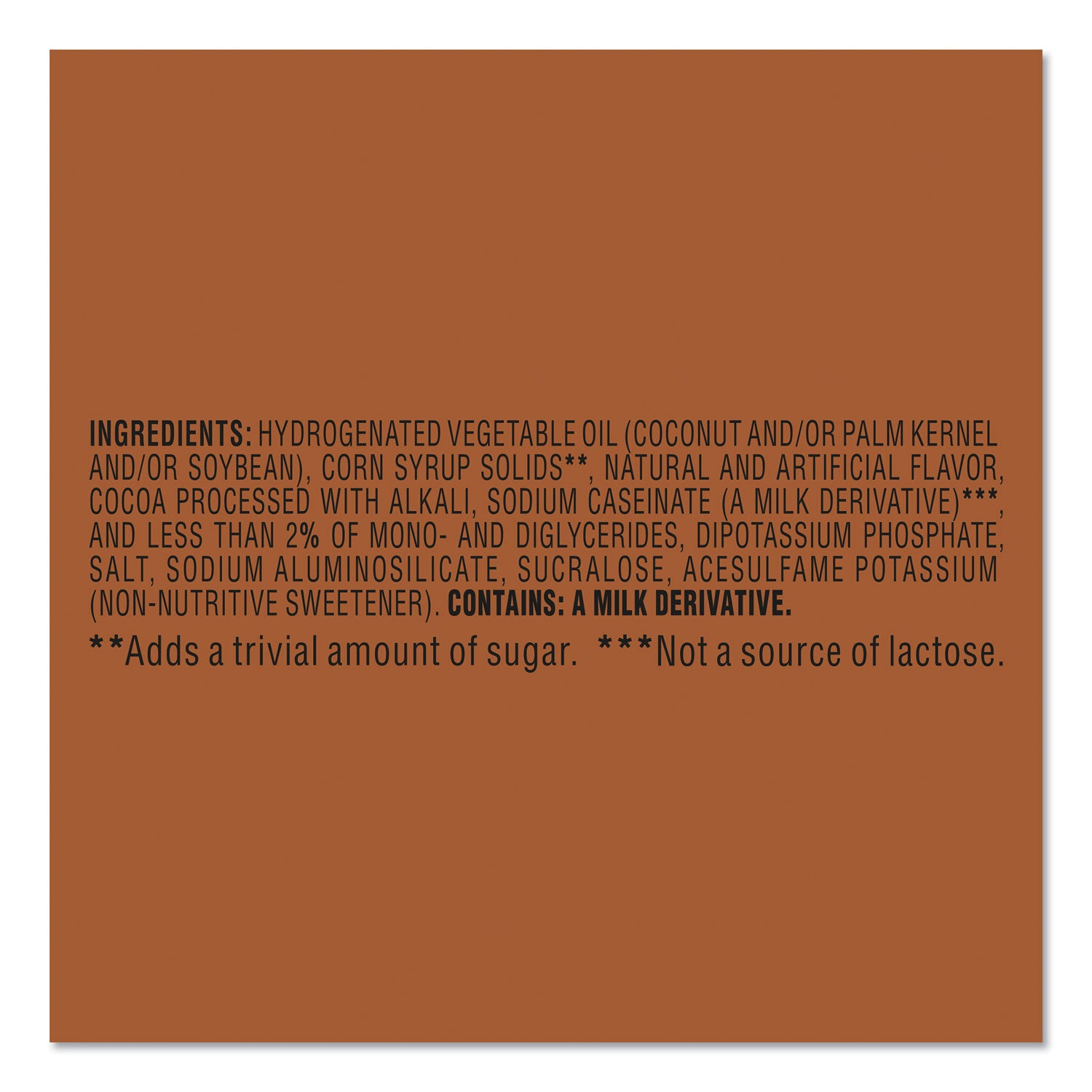 Coffee mate® Sugar Free Chocolate Cream Powdered Creamer, 10.2 oz Canister