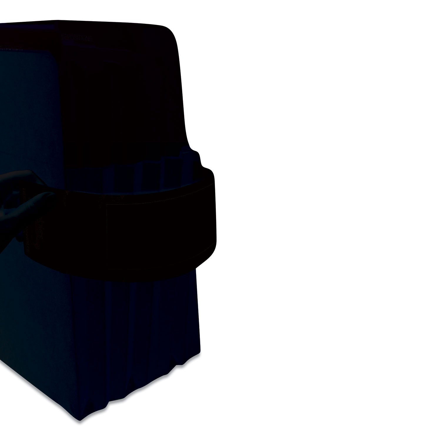 Tabbies® File Pocket Handles, 9.63 X 2, White, 4/sheet, 12 Sheets/pack