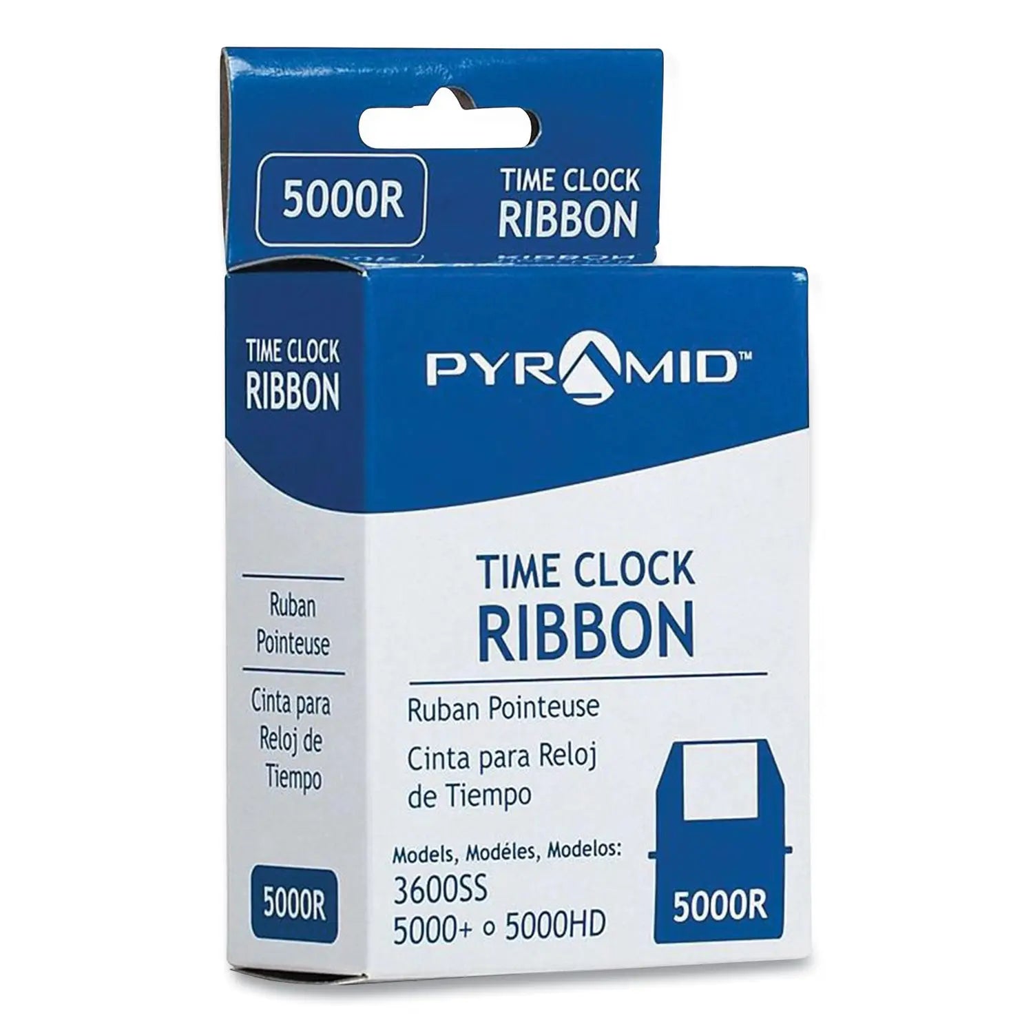 5000R Time Clock Ribbon, Black Pyramid Technologies Flipcost