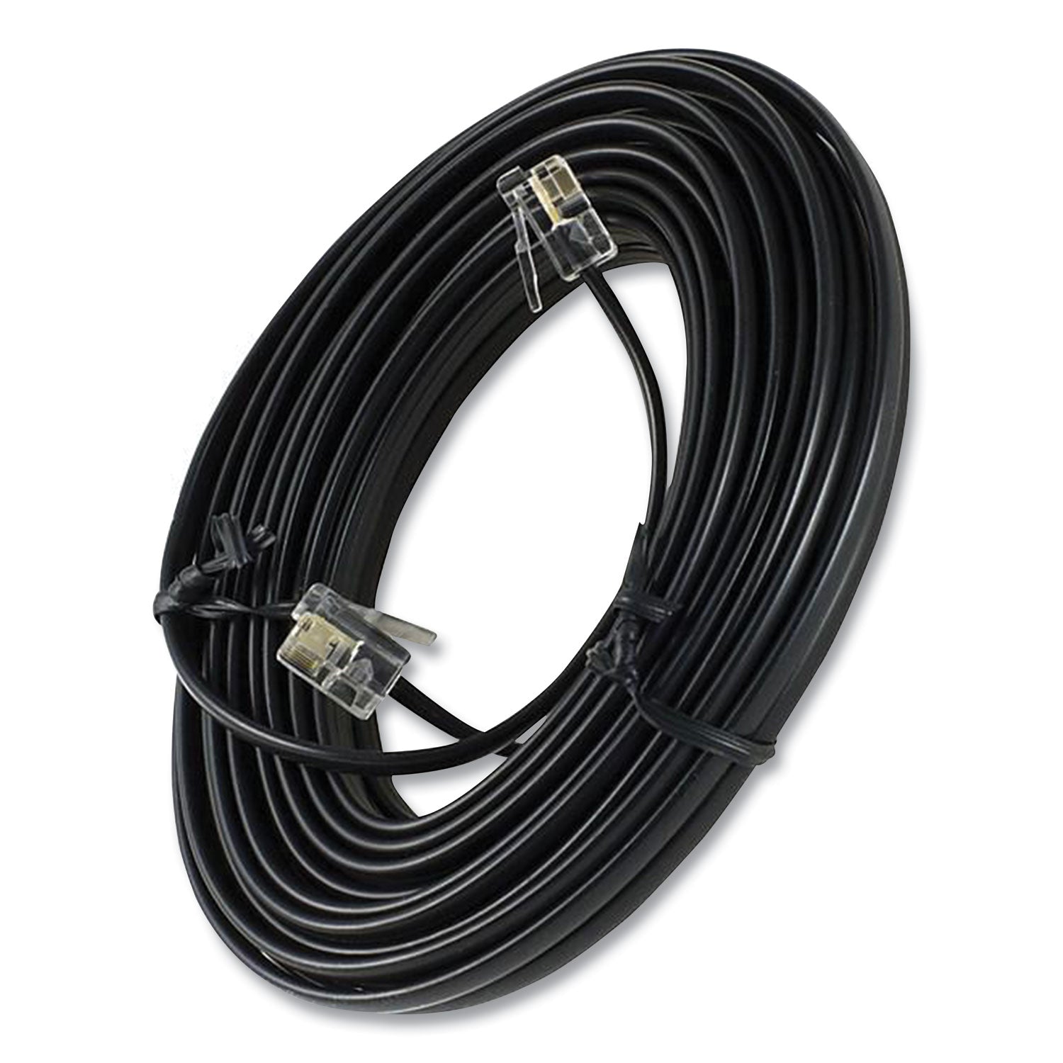 Power Gear Line Cord, Plug/plug, 25 Ft, Black