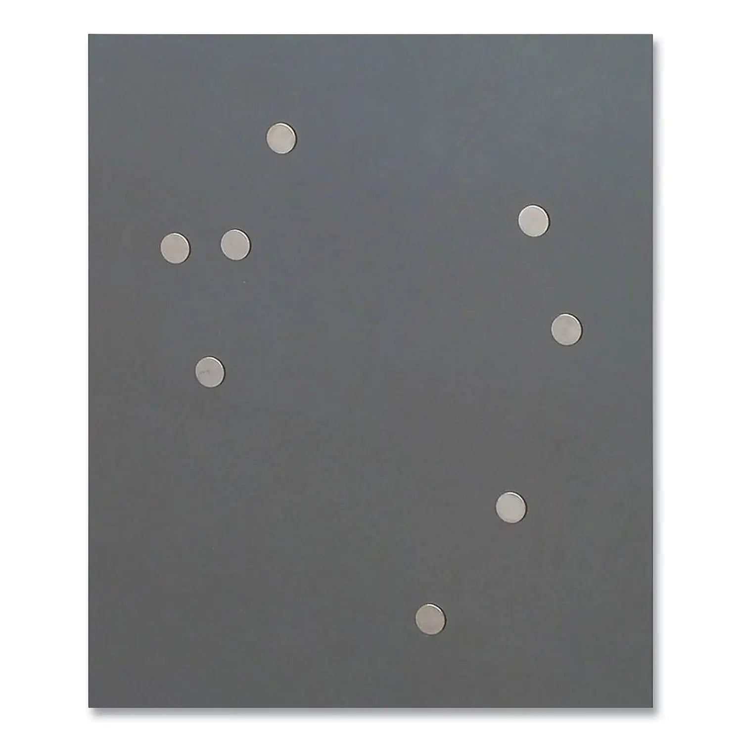 Matrix Magnets, Circles, Silver, 0.38" Diameter, 50/Pack Quartet® Flipcost