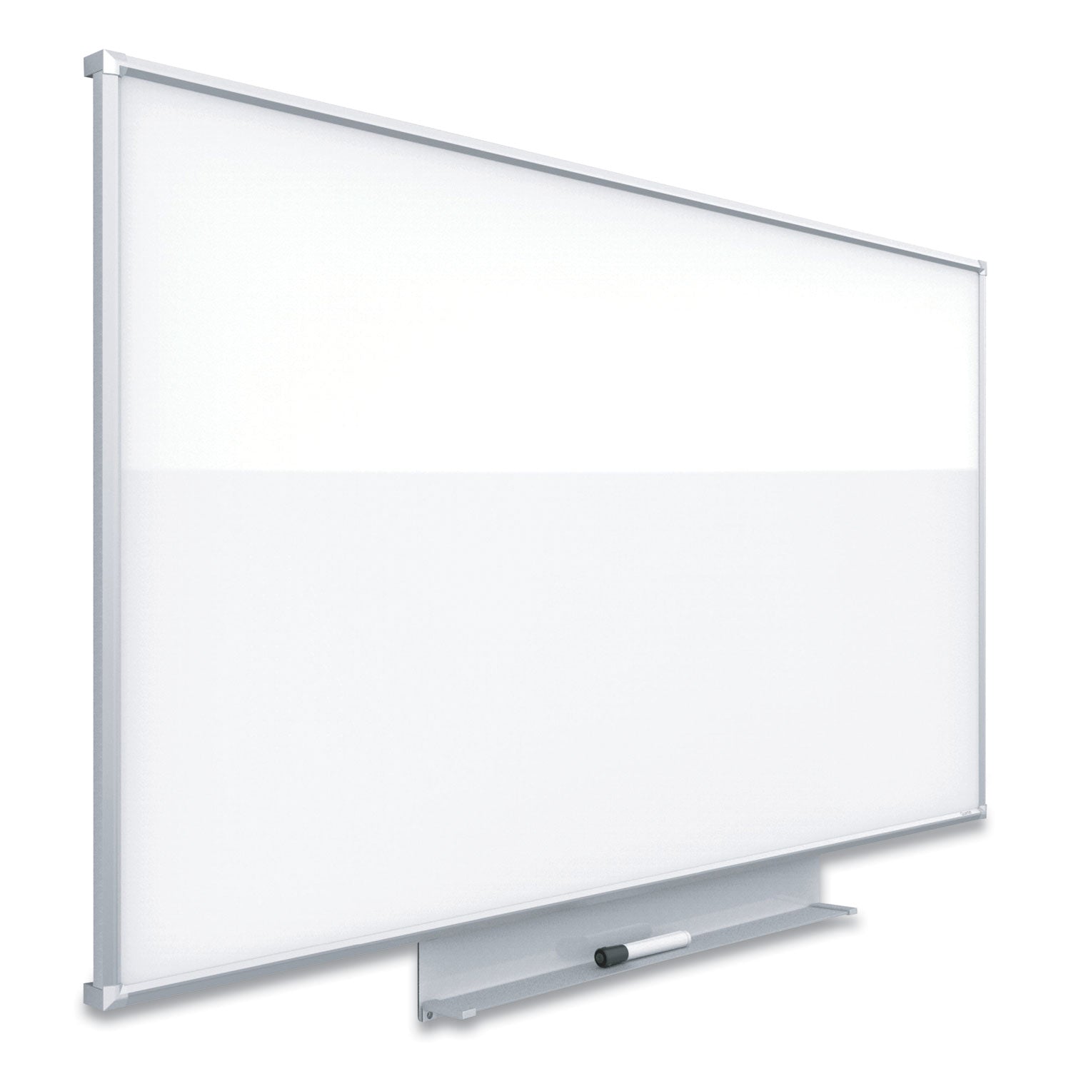 3M™ Porcelain Dry Erase Boards, 72" x 48", White Surface, Satin Aluminum Frame