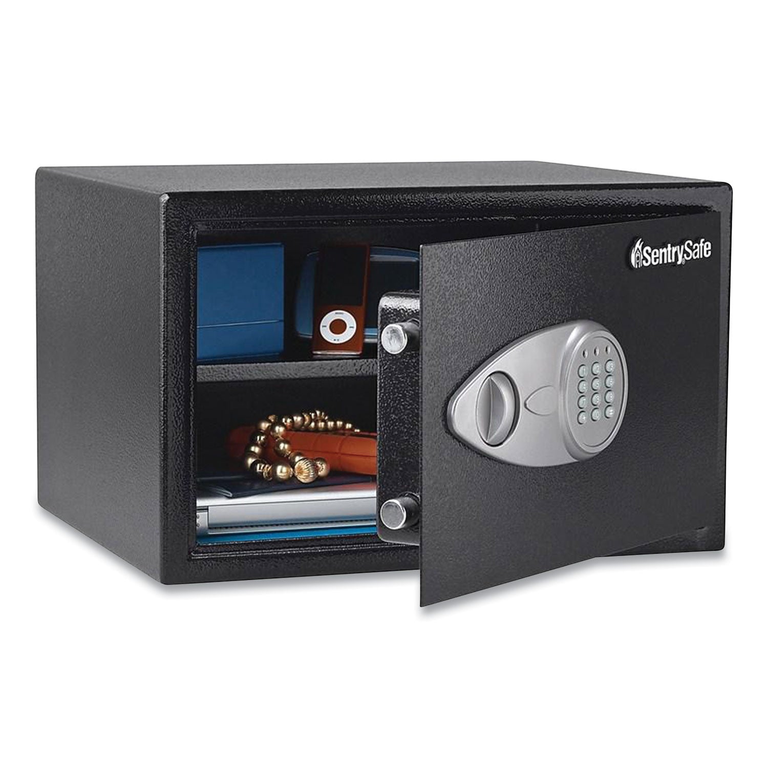 Sentry® Safe Electronic Lock Safe With Keypad, 1.18 Cu Ft, 16.9 X 14.6 X 10.6, Black