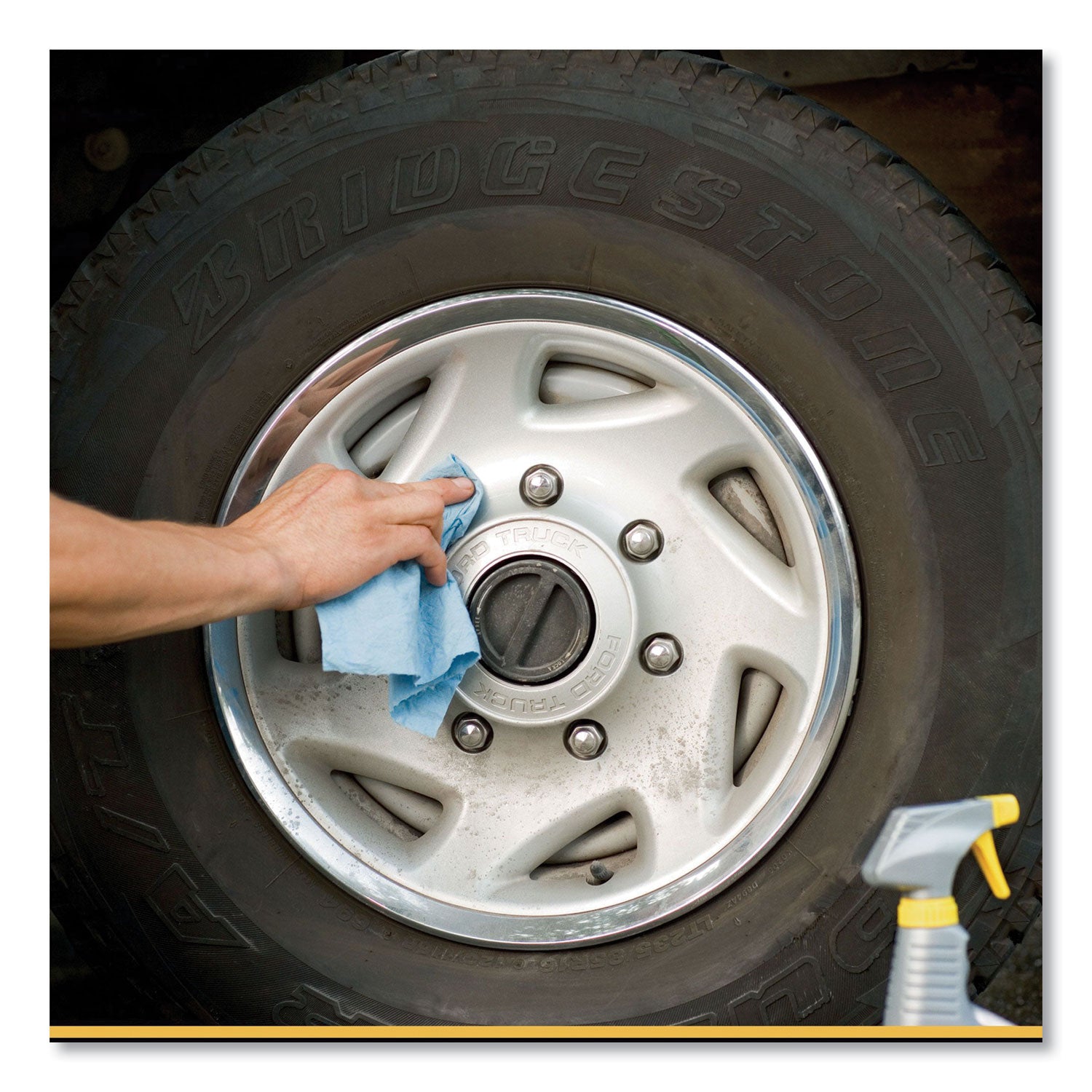 Scott® Shop Towels, 1-Ply, 10.4 x 11, Blue, 55/Roll, 6 Rolls/Pack