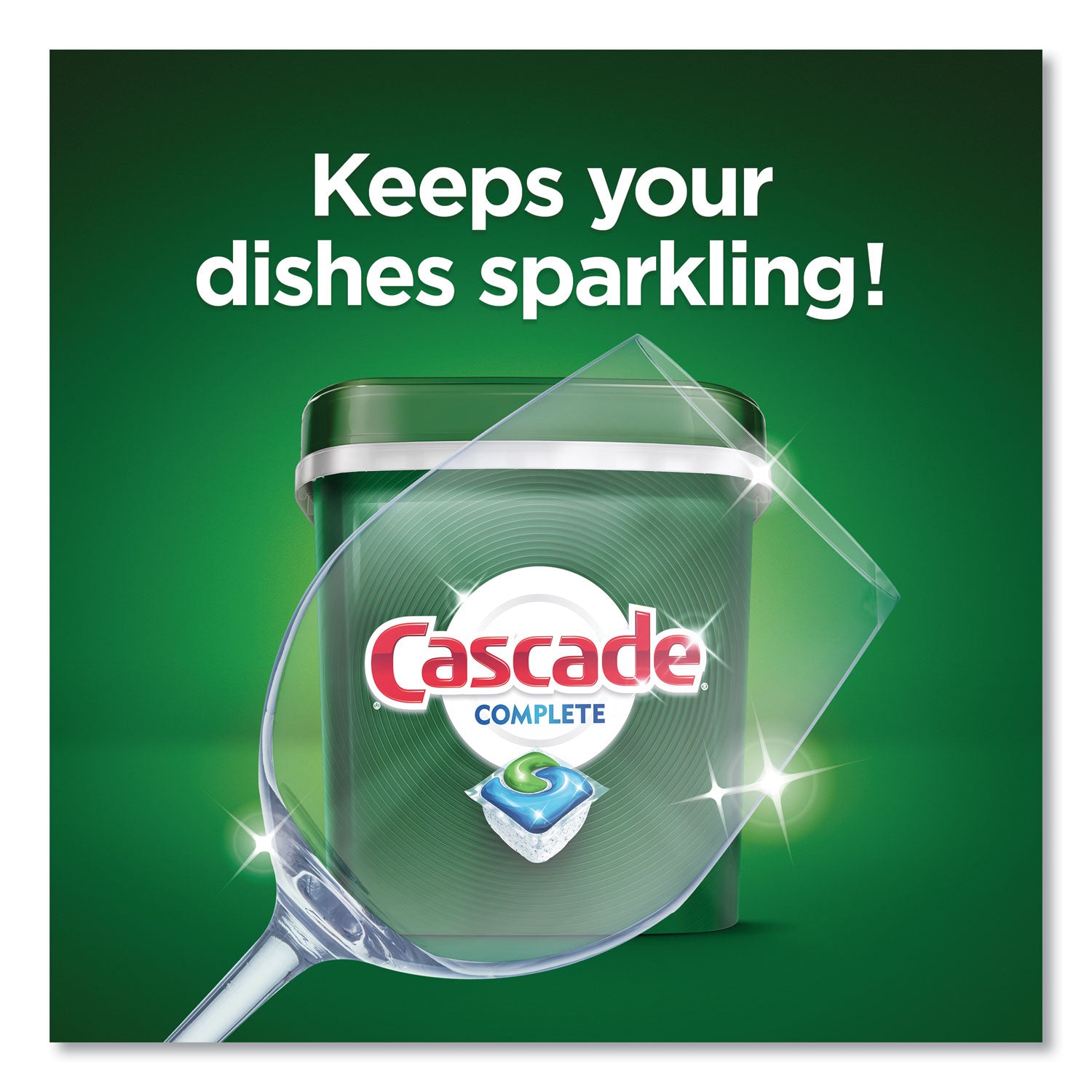 Cascade® Complete ActionPacs, Fresh Scent, 63/Pack