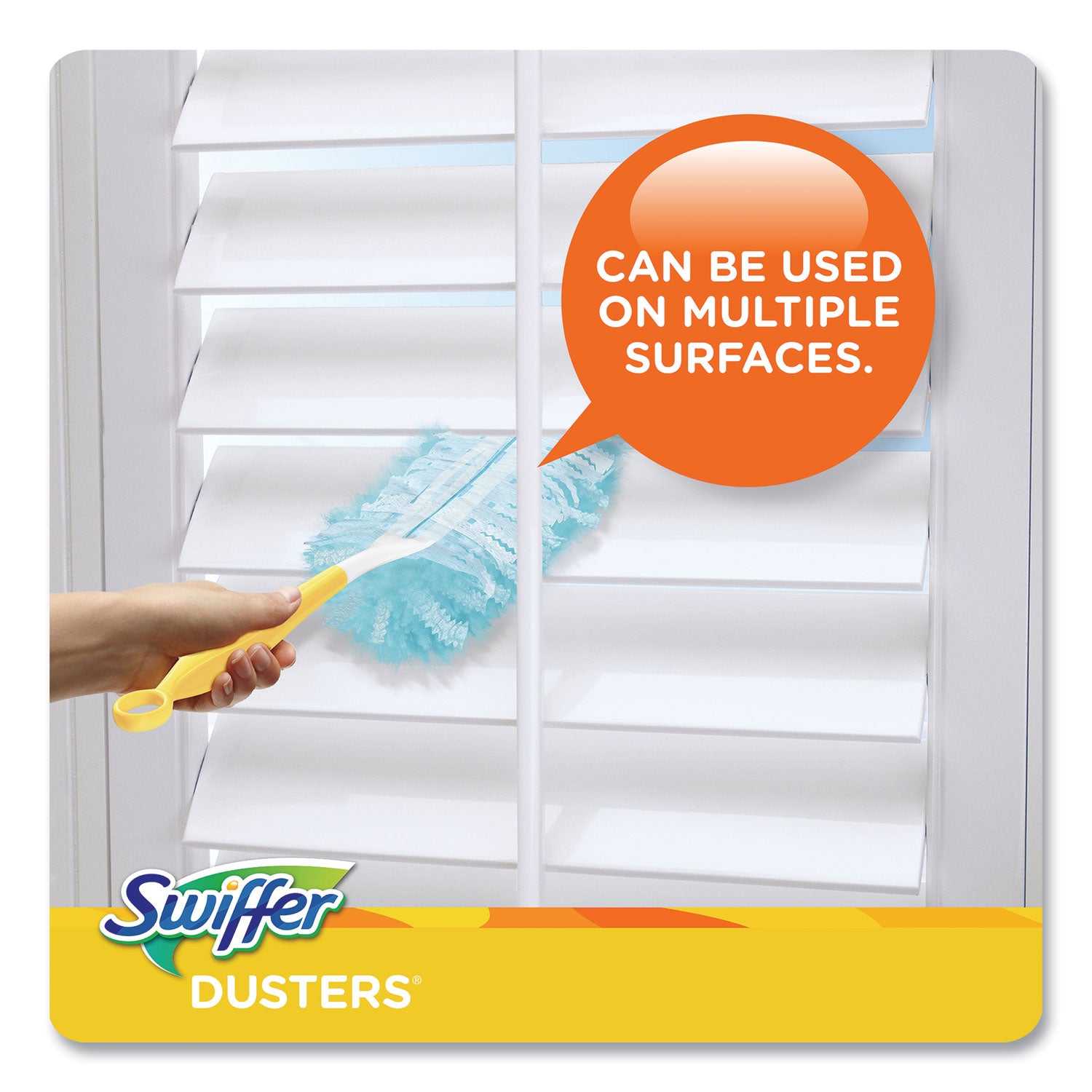 Swiffer® Dusters Refill, Dust Lock Fiber, Lavender Scent, Light Blue, 18/box