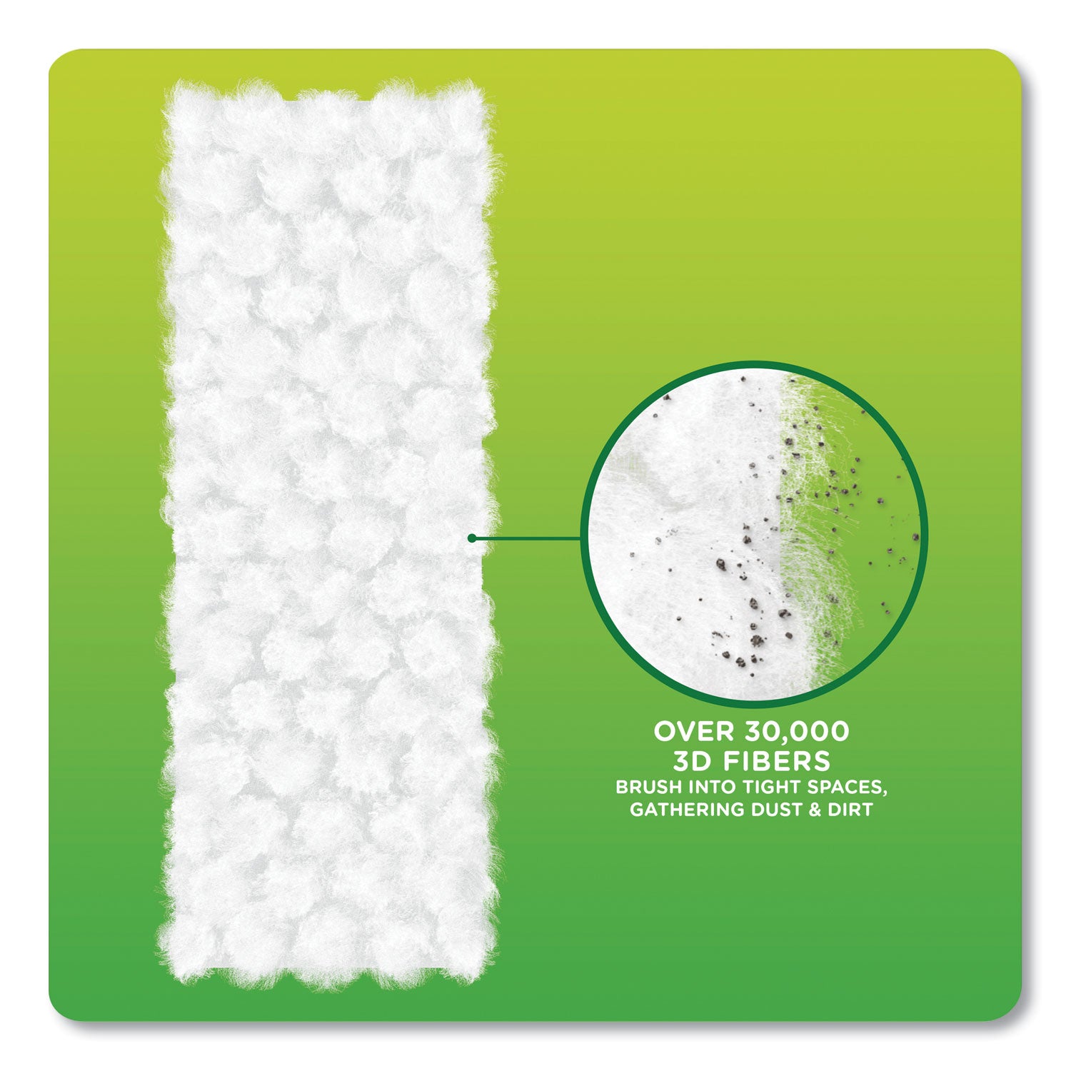 Swiffer® Heavy-Duty Dry Refill Cloths, White, 11 x 8.5, 32/Pack
