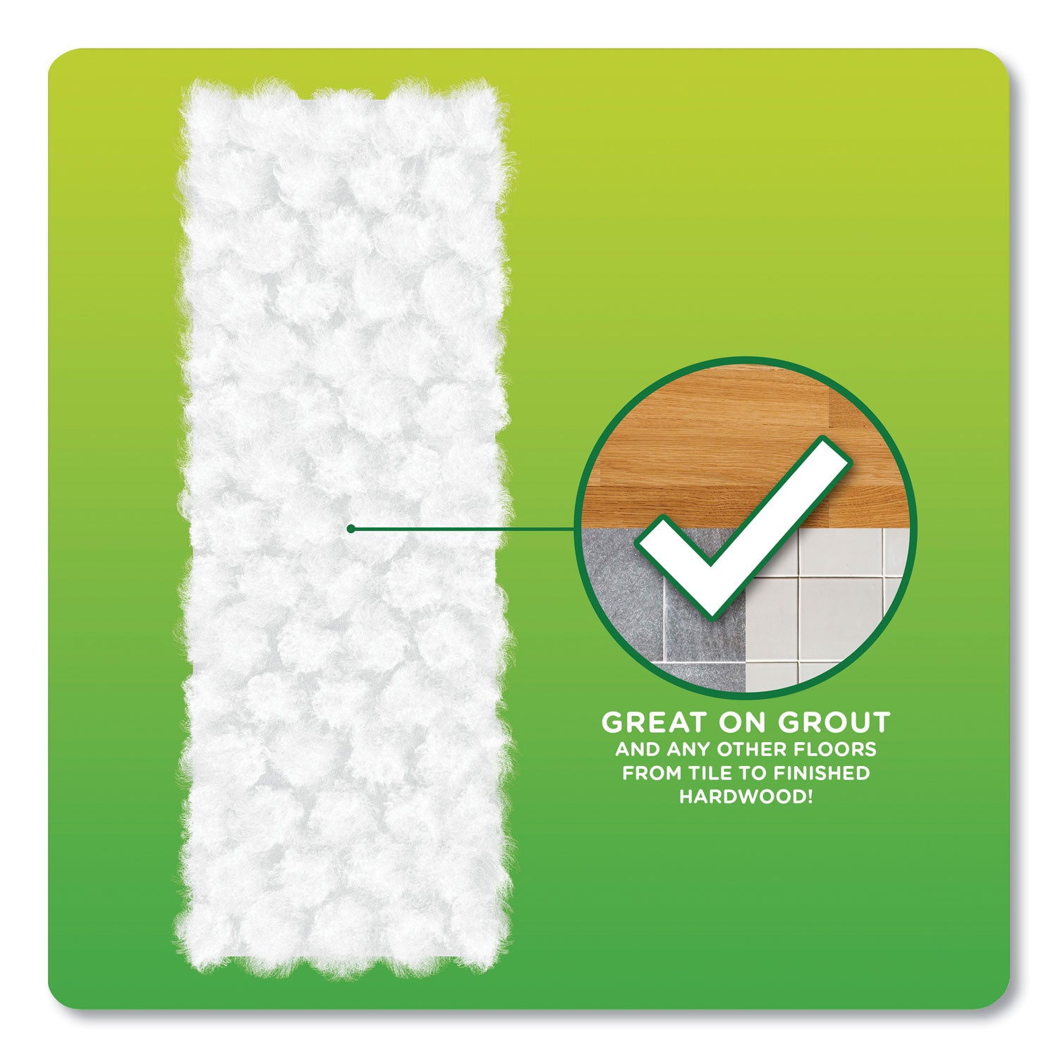 Swiffer® Heavy-Duty Dry Refill Cloths, White, 11 x 8.5, 32/Pack