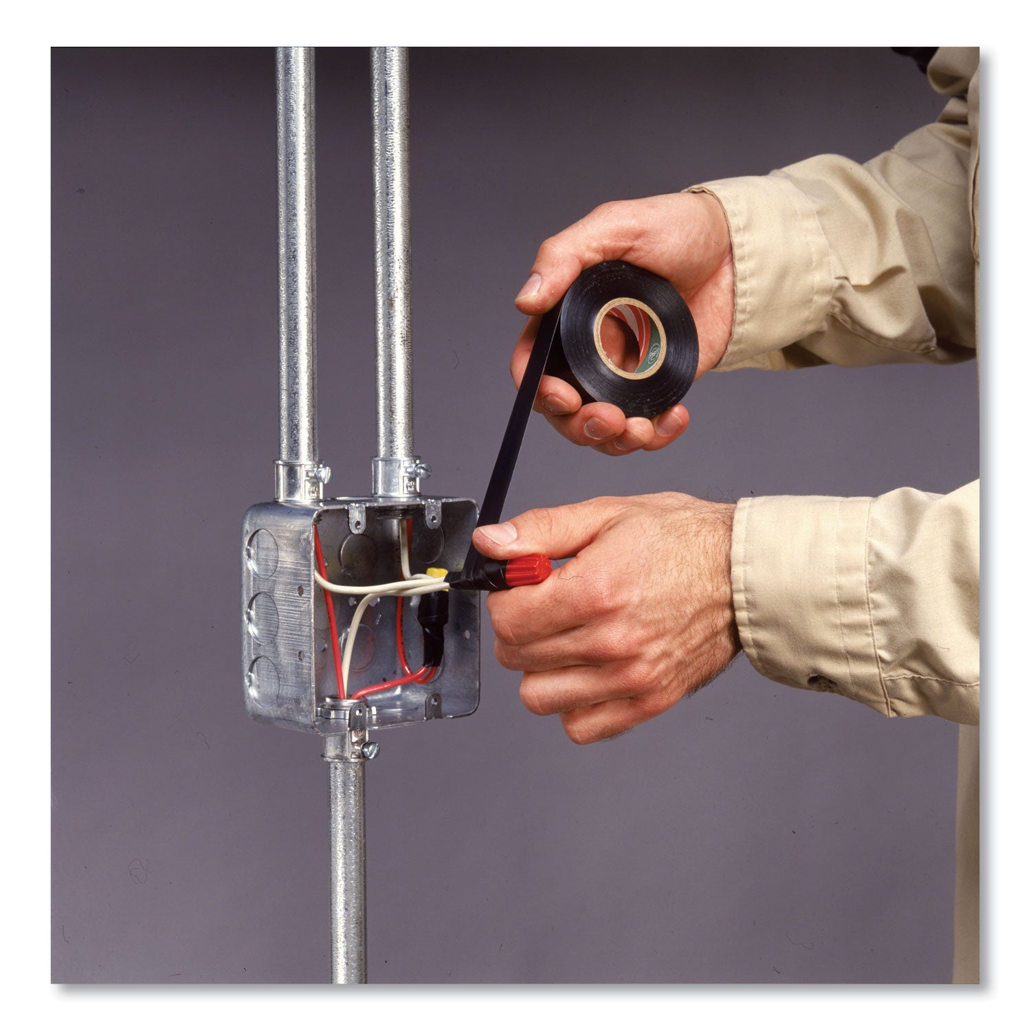 Duck® Electrical Tape, 1" Core, 0.75" X 12 Ft, Assorted Colors, 5/pack