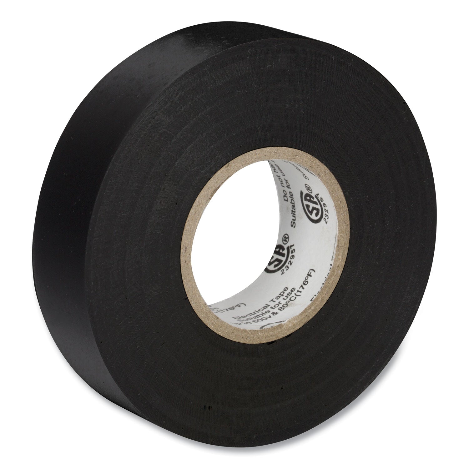 Duck® Pro Electrical Tape, 1" Core, 0.75" X 66 Ft, Black