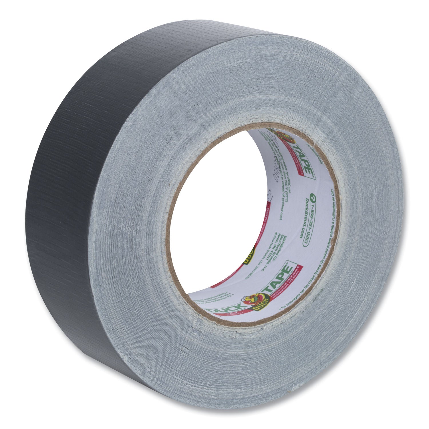 Duck® Duct Tape, 3" Core, 1.88" X 45 Yds, Gray