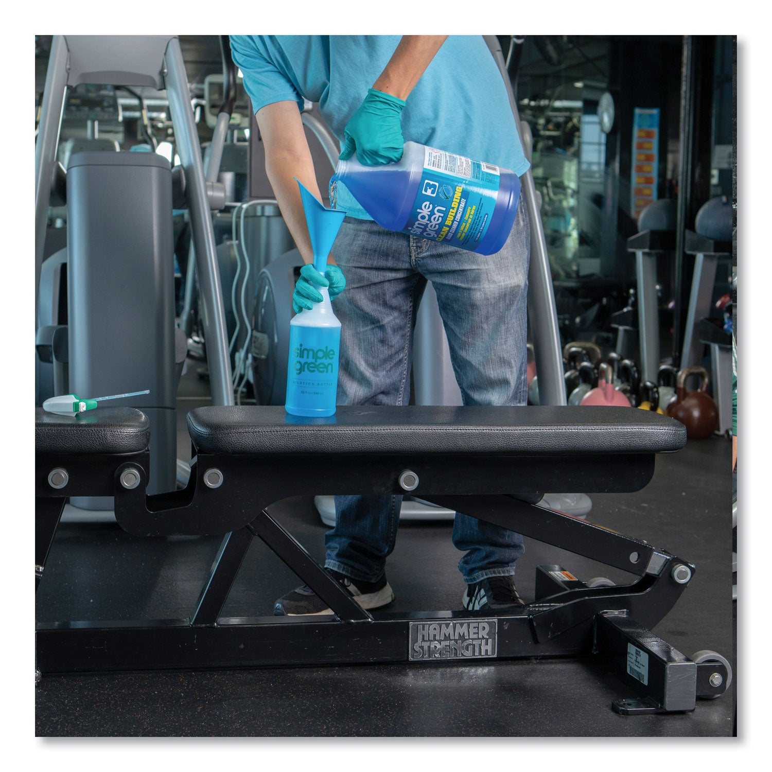 Simple Green® Clean Building Glass Cleaner Concentrate, Unscented, 1gal Bottle