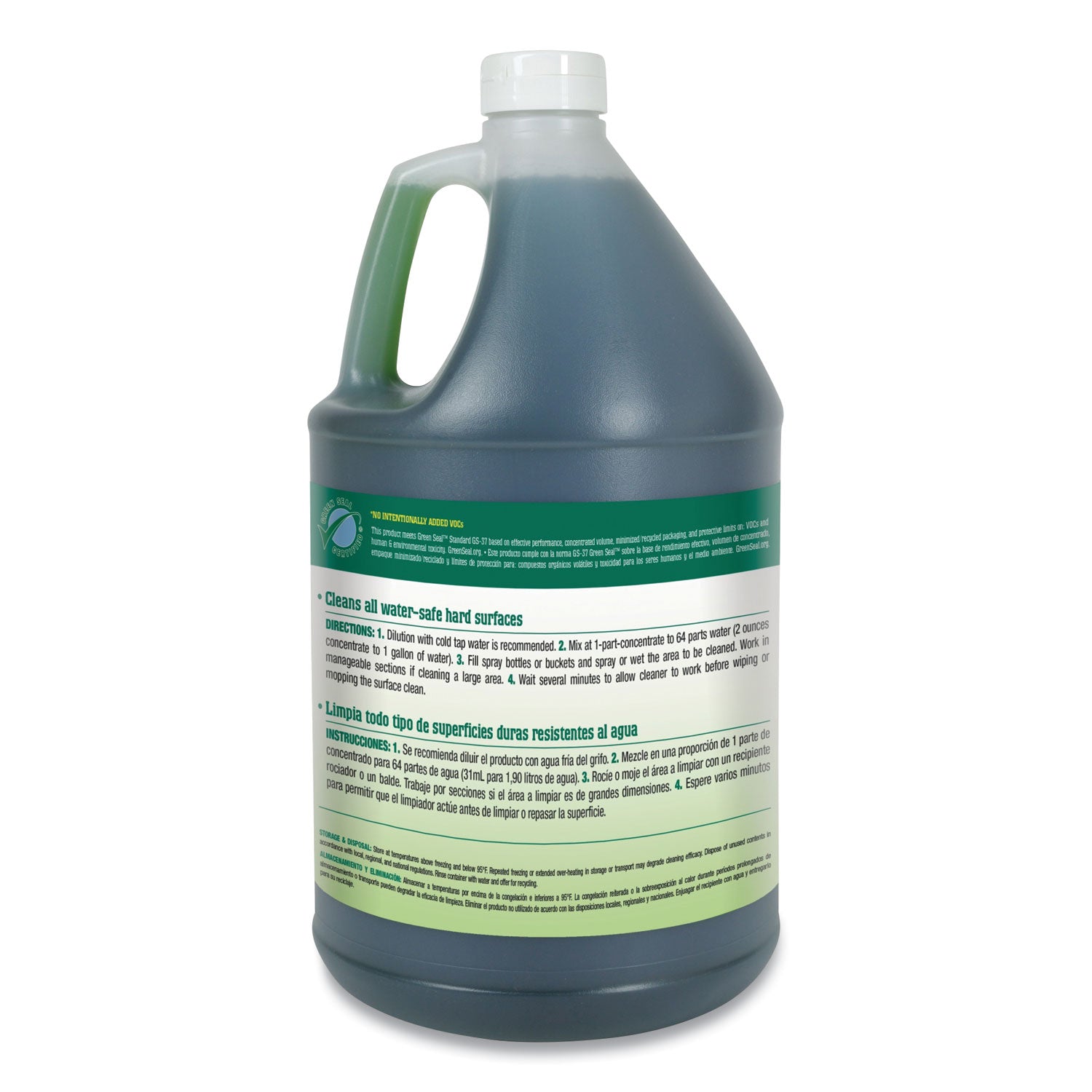Simple Green® Clean Building All-Purpose Cleaner Concentrate, Unscented, 1 gal Bottle