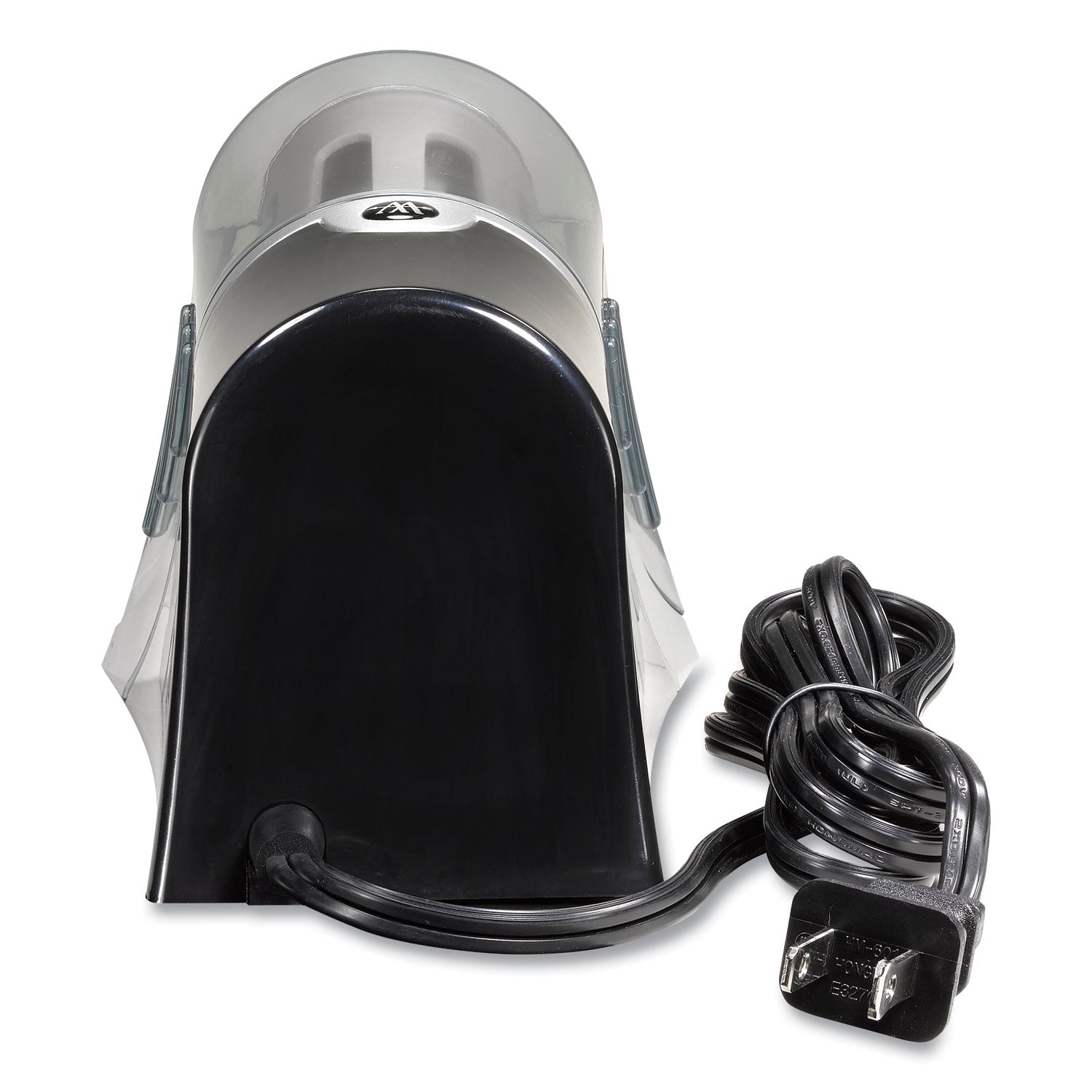 Westcott® Ipoint Evolution Axis Pencil Sharpener, Ac-Powered, 4.25 X 7 X 4.75, Black/silver