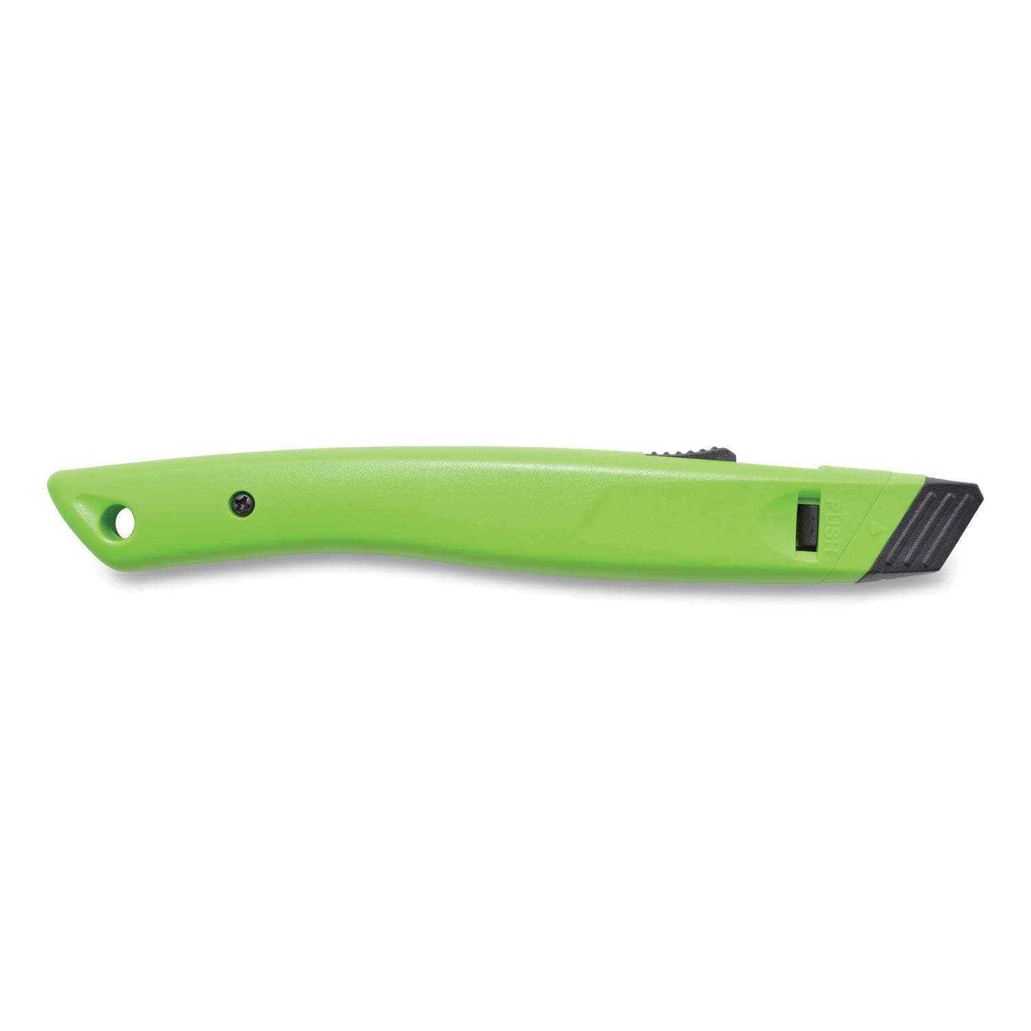 Westcott® Safety Ceramic Blade Box Cutter, 0.5" Blade, 5.5" Plastic Handle, Green