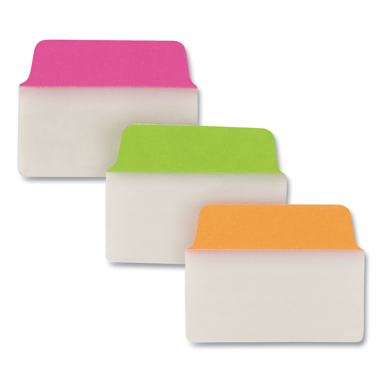 Avery® Ultra Tabs Repositionable Tabs, Standard: 2" x 1.5", 1/5-Cut, Assorted Neon Colors, 48/Pack