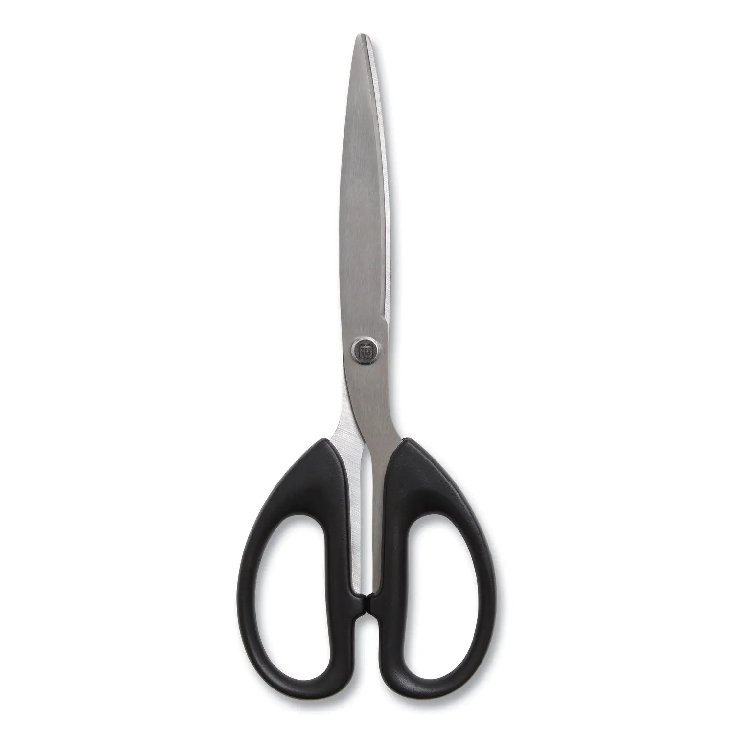 Stainless Steel Scissors, 7" Long, 2.64" Cut Length, Straight Assorted Color Handles, 2/Pack TRU RED™ Flipcost