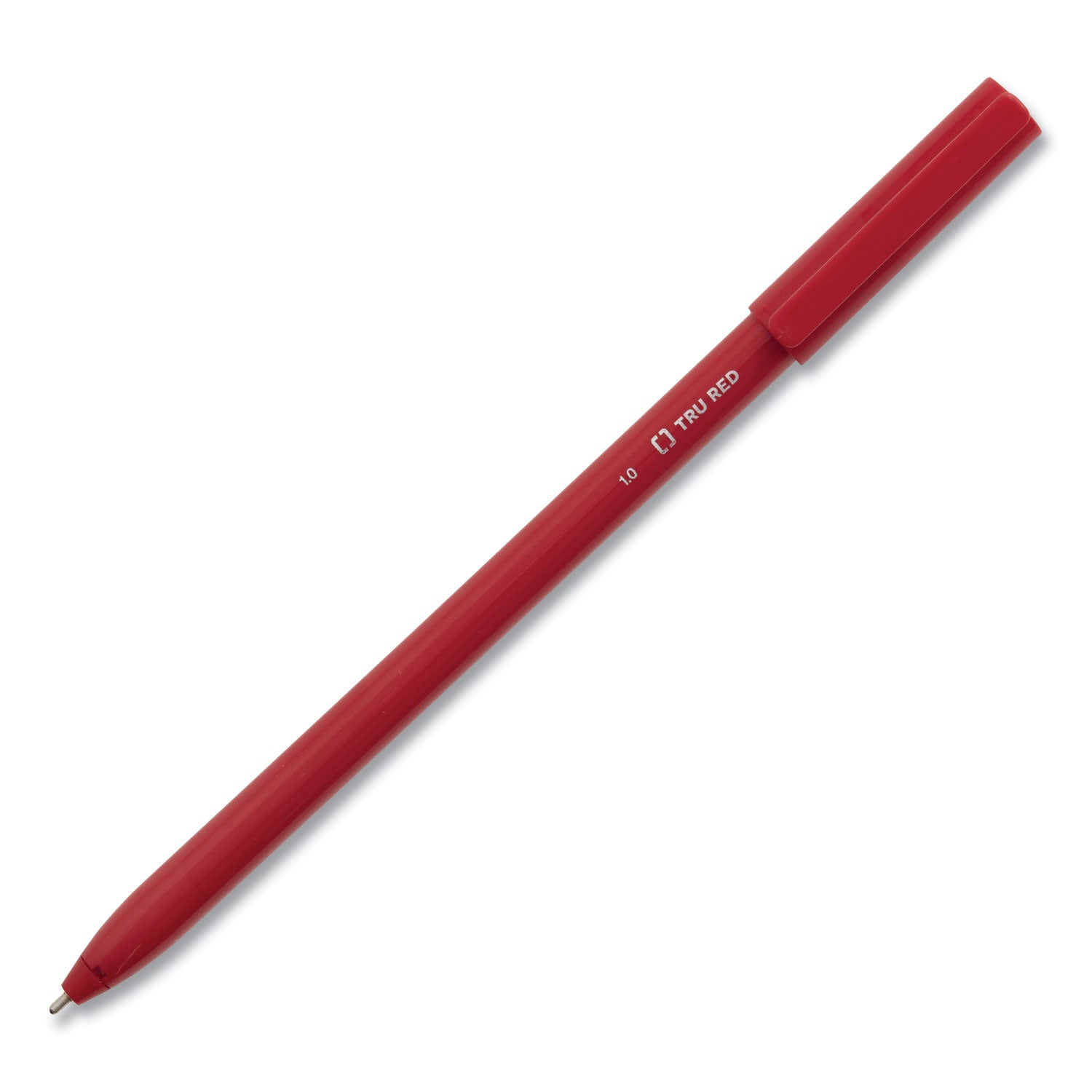 TRU RED™ Ballpoint Pen, Stick, Medium 1 Mm, Assorted Ink And Barrel Colors, 60/pack