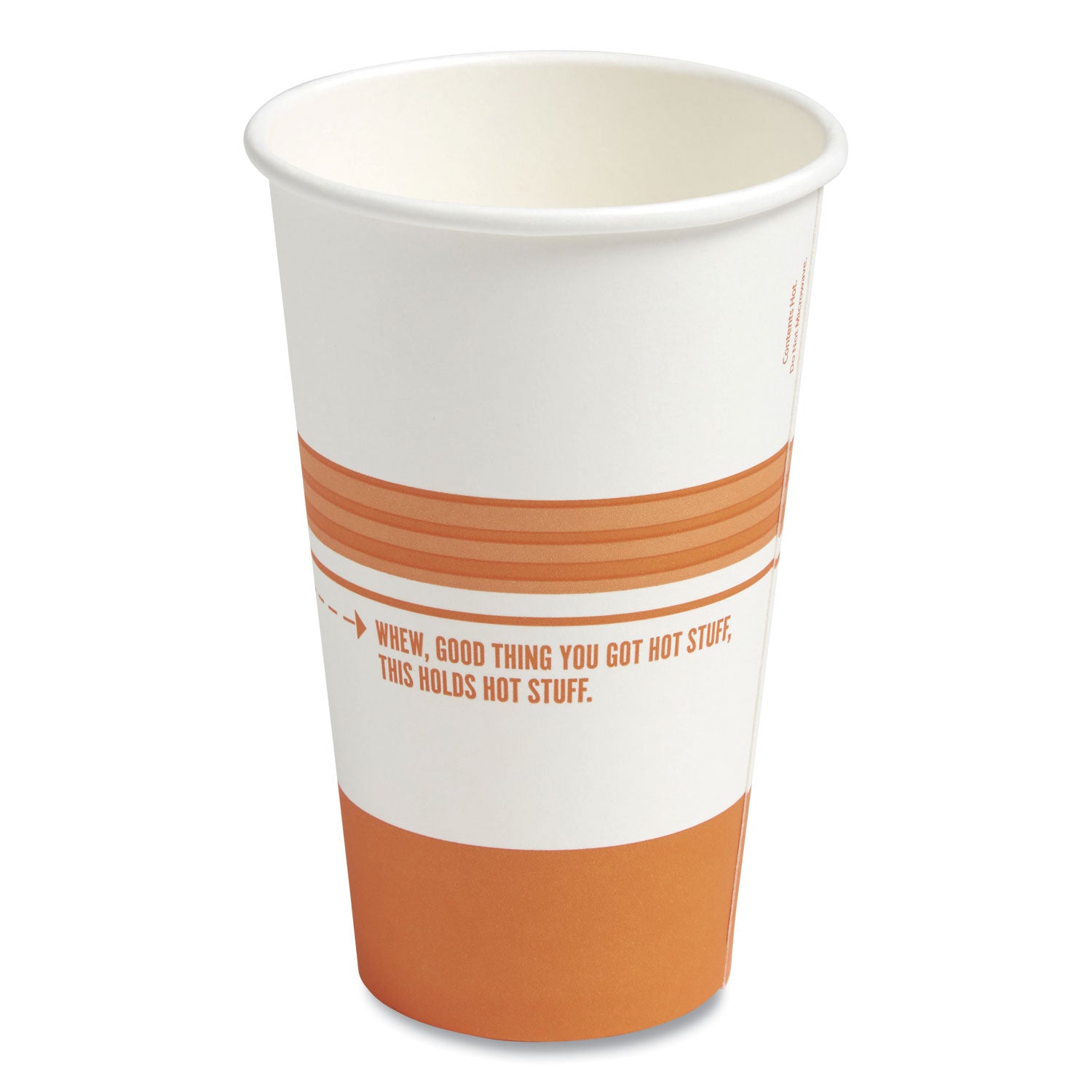 Perk™ Plastic Cold Cups, 16 Oz, Clear, 50/pack