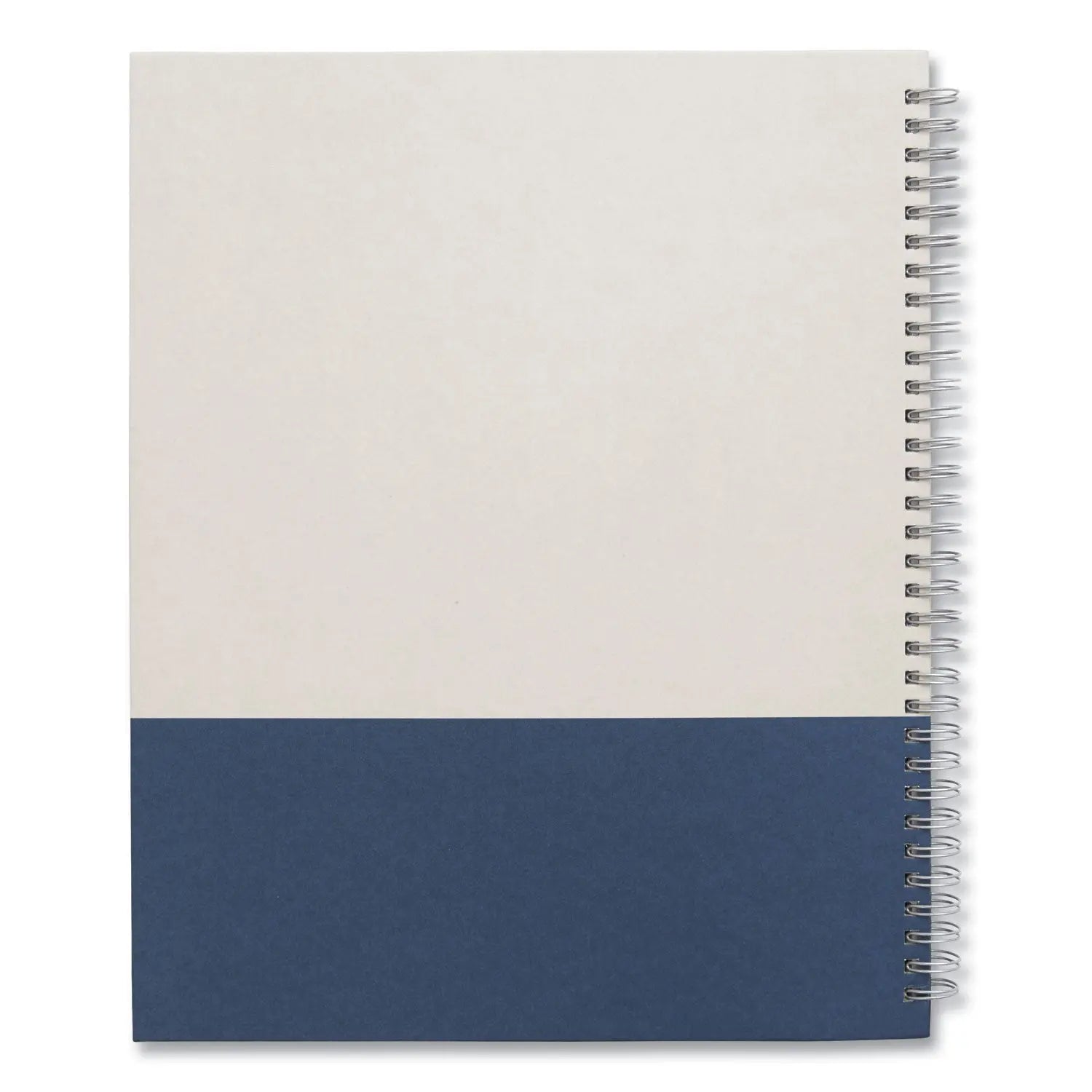 Wirebound Hardcover Notebook, 1-Subject, Narrow Rule, Gray/Blue Cover, (80) 11 x 8.5 Sheets TRU RED™ Flipcost