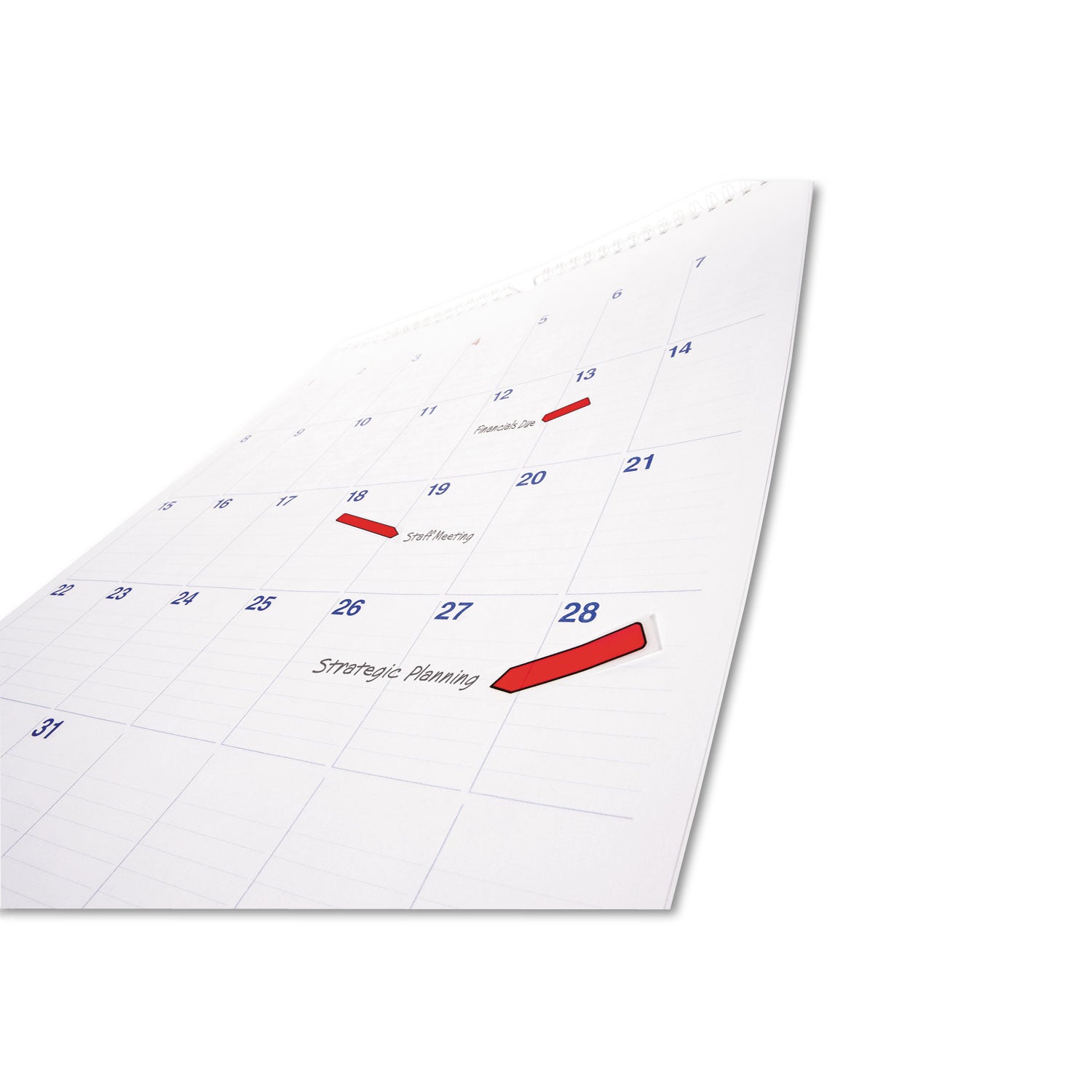 Post-it® Flags Arrow 0.5" Page Flags, Blue/Green/Purple/Red/Yellow, 20/Color, 100/Pack