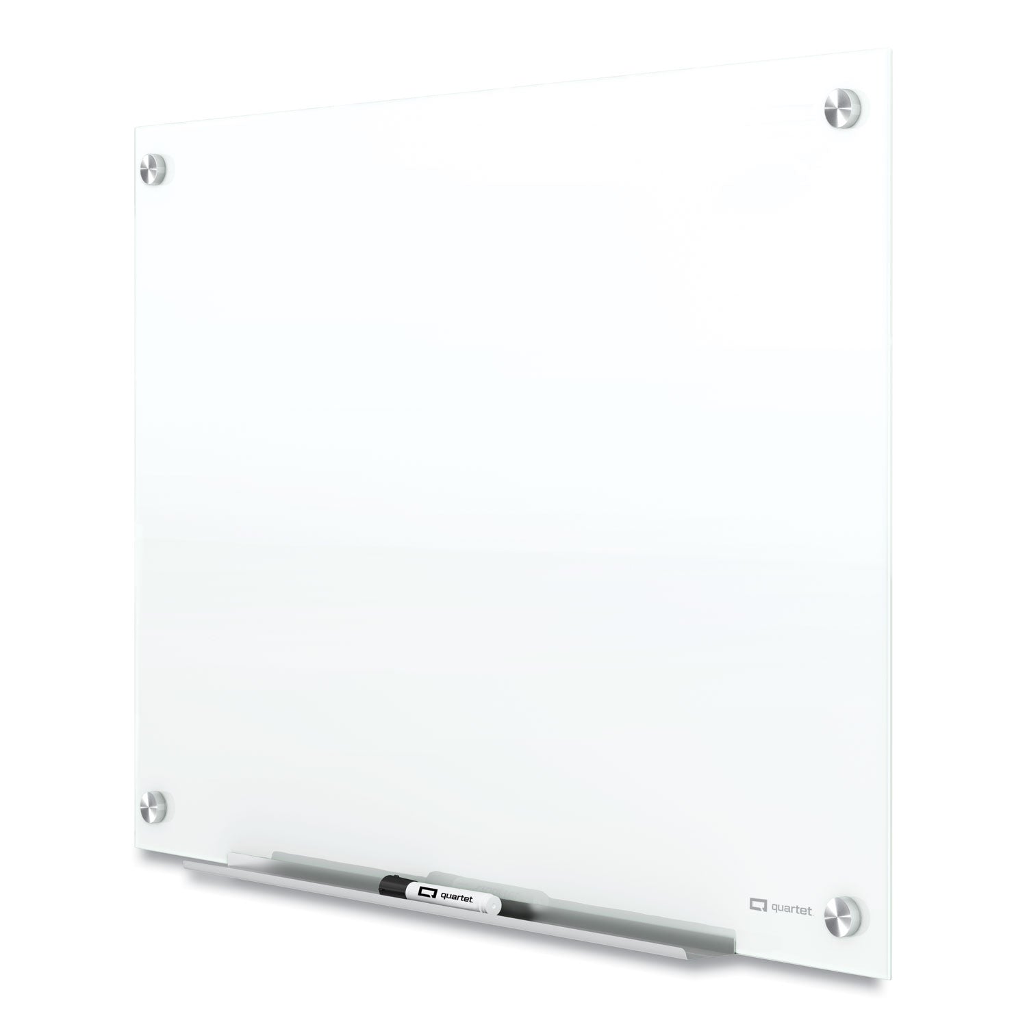 Quartet® Brilliance Glass Dry-Erase Boards, 72" x 48", White Surface