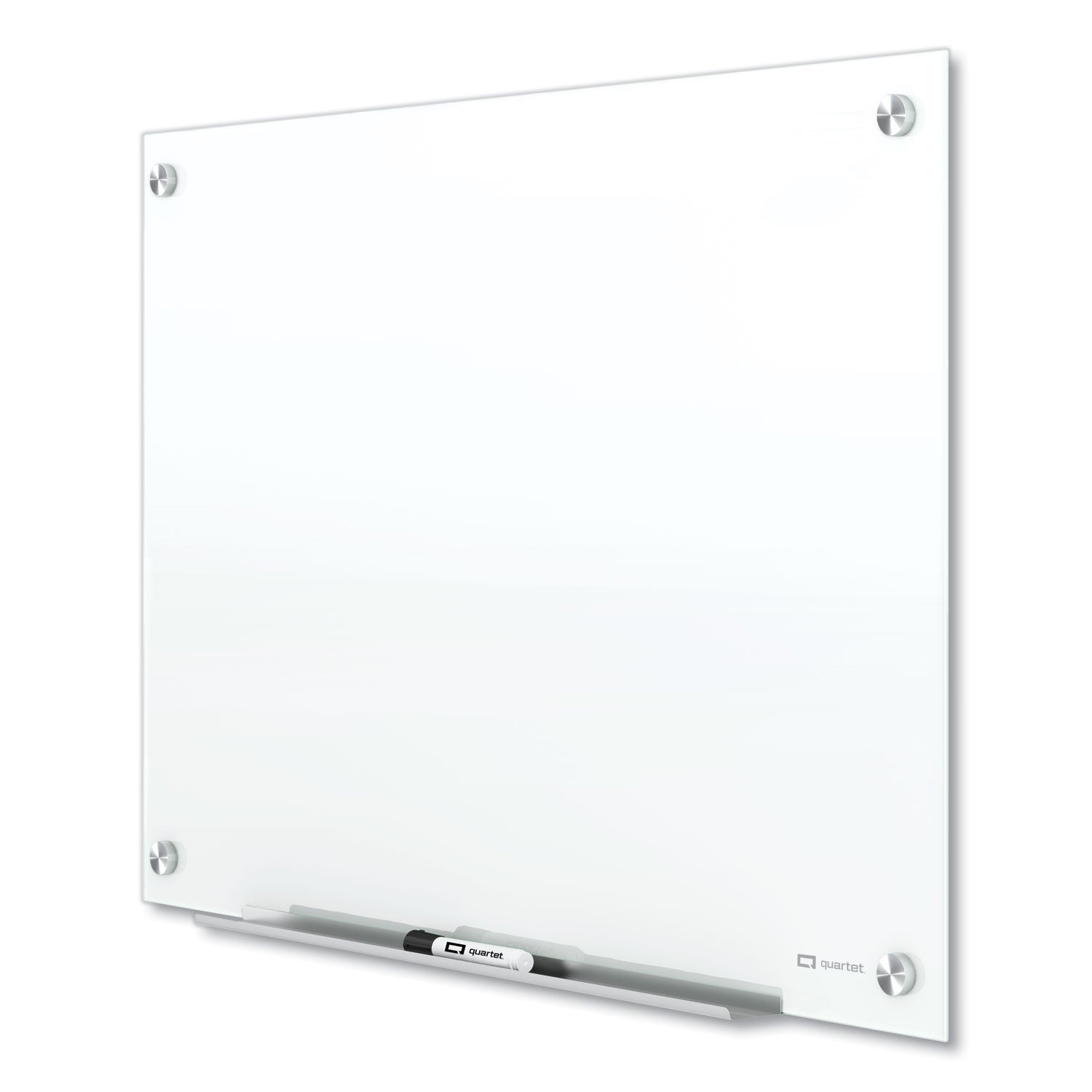 Quartet® Brilliance Glass Dry-Erase Boards, 96" x 48", White Surface