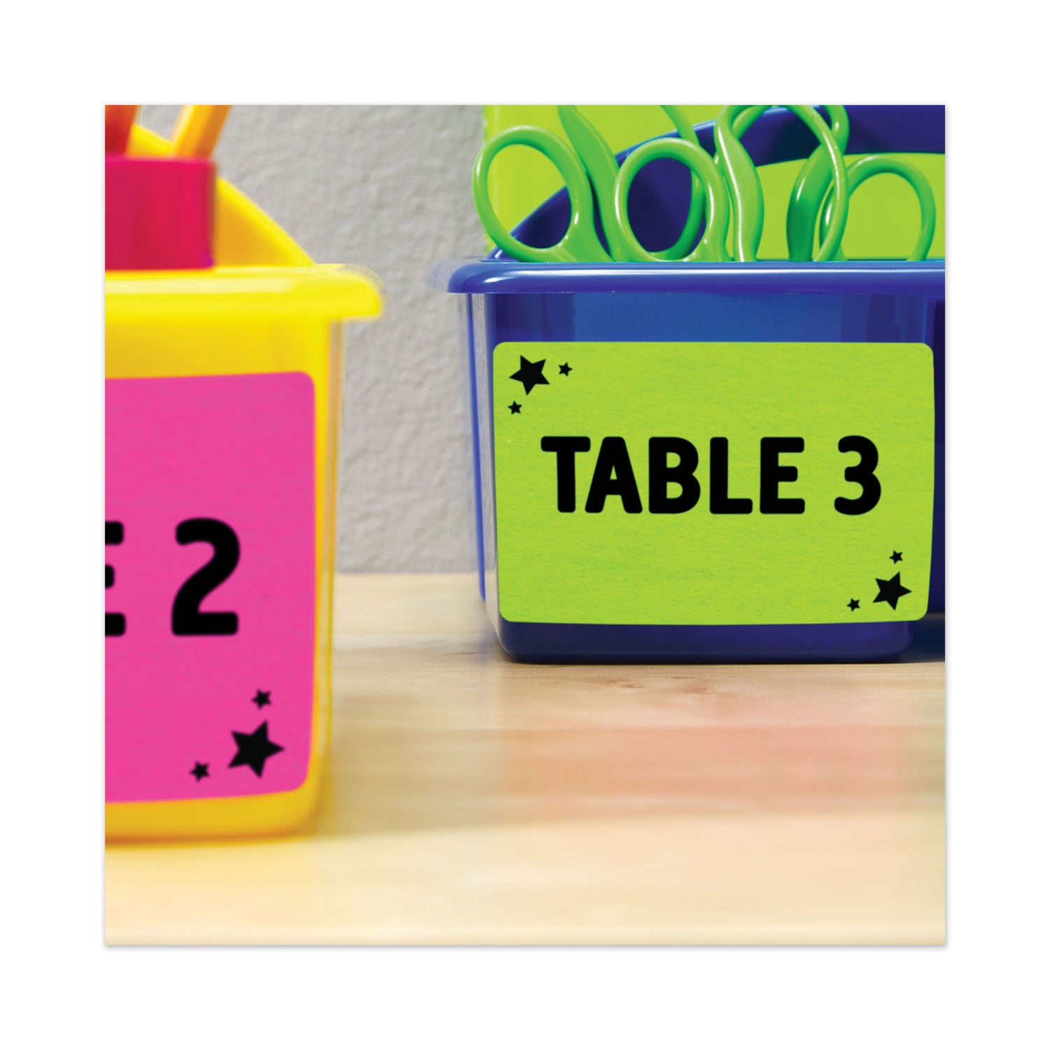 Avery® High-Visibility Permanent Laser ID Labels, 5.5 x 8.5, Neon Green, 200/Box