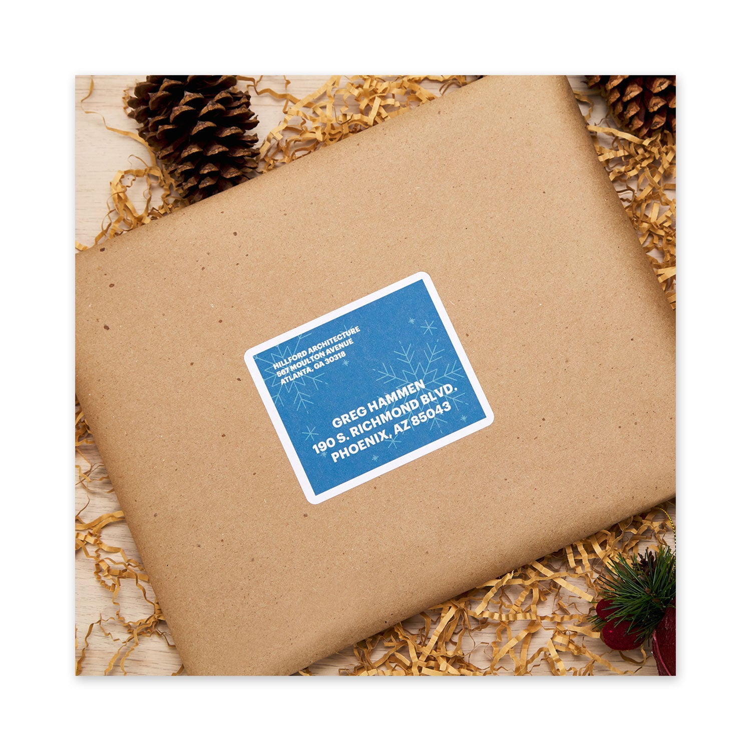 Avery® Waterproof Shipping Labels With Trueblock And Sure Feed, Laser Printers, 3.33 X 4, White, 6/sheet, 50 Sheets/pack