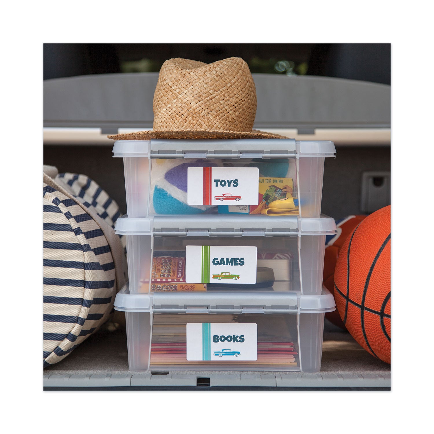 Avery® Copier Mailing Labels, Copiers, 2 X 4.25, White, 10/sheet, 100 Sheets/box