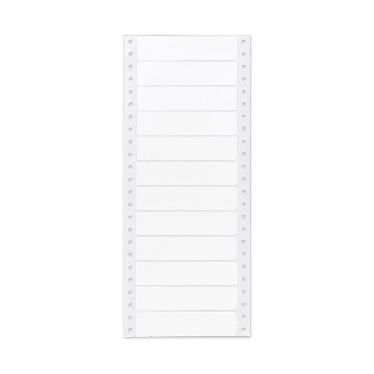 Avery® Dot Matrix Printer Mailing Labels, Pin-Fed Printers, 0.94 X 4, White, 5,000/box
