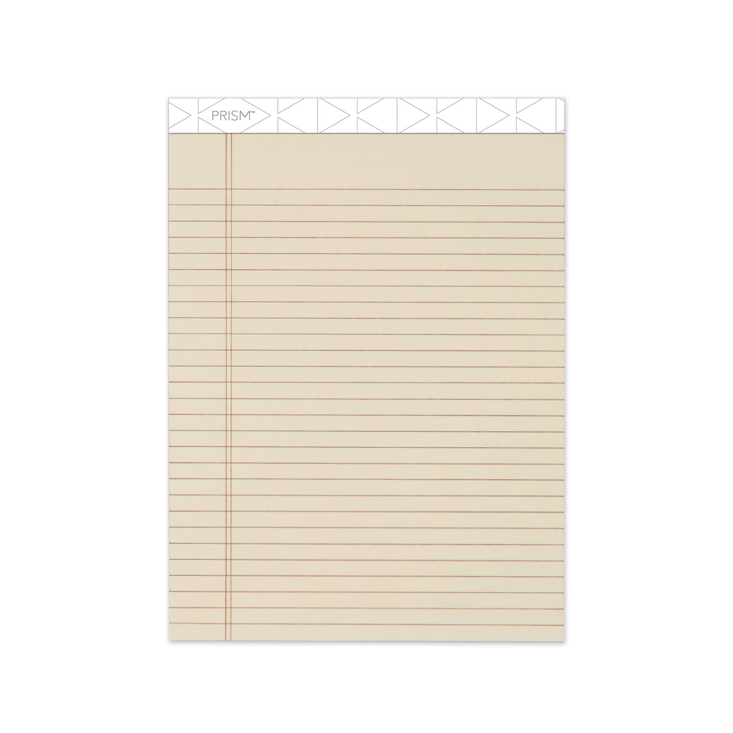Prism + Colored Writing Pads, Wide/Legal Rule, 50 Pastel Ivory 8.5 x 11.75 Sheets, 12/Pack