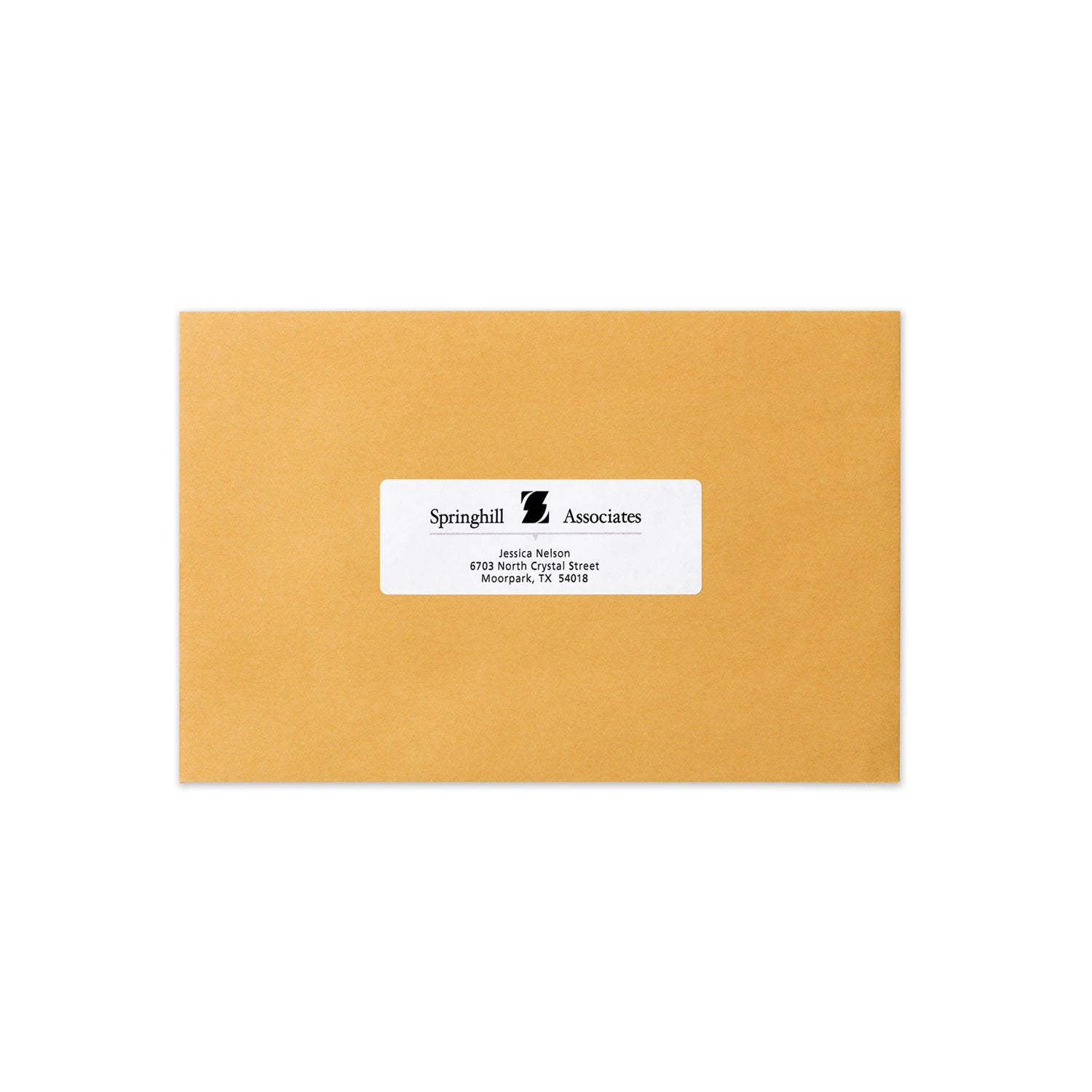 Avery® Dot Matrix Printer Mailing Labels, Pin-Fed Printers, 1.44 X 4, White, 5,000/box