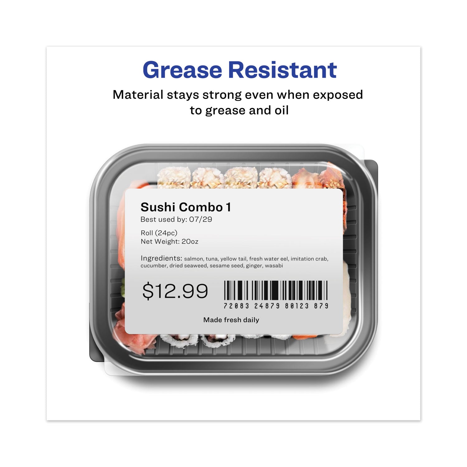 Avery® Multipurpose Thermal Labels, 4 X 6, White, 220/roll