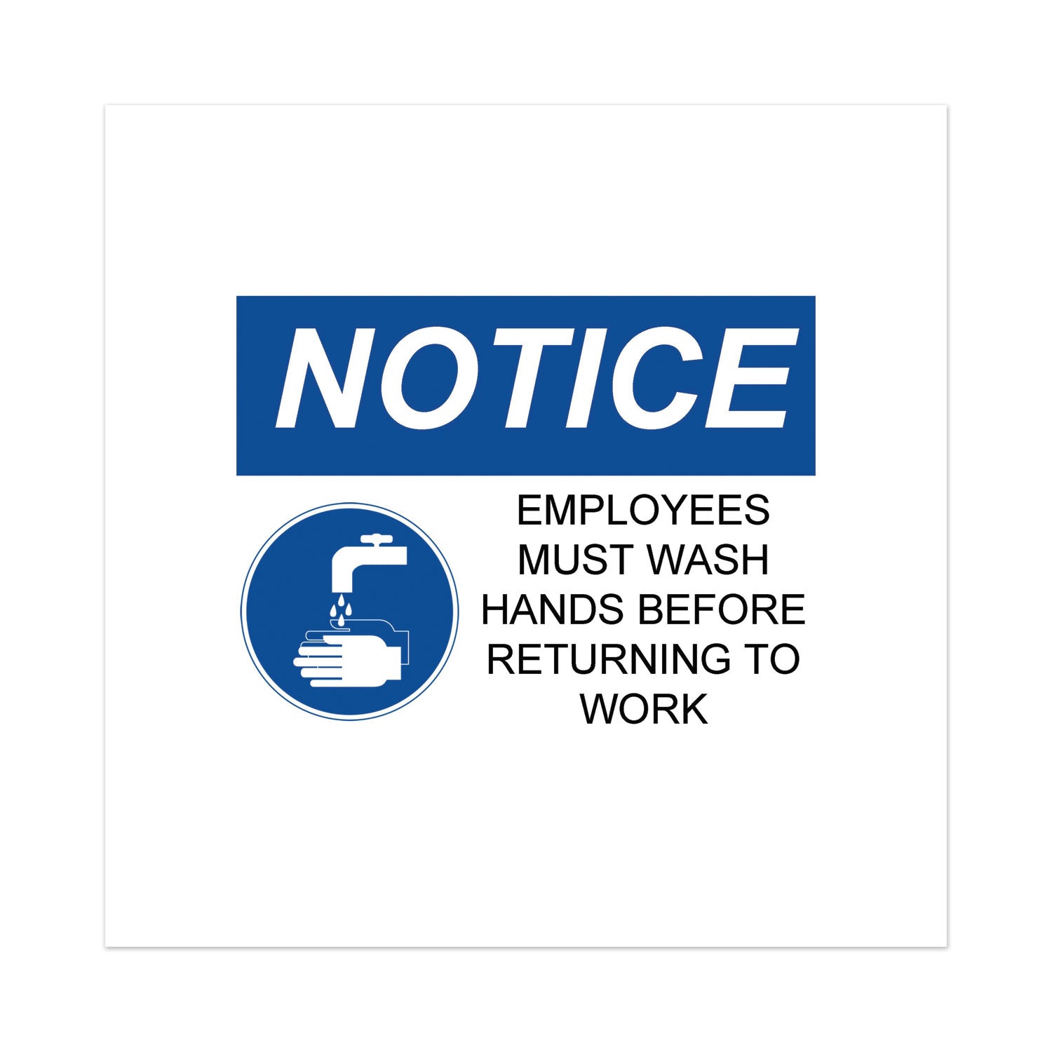 Avery® Surface Safe Removable Label Safety Signs, Inkjet/laser Printers, 5 X 7, White, 2/sheet, 15 Sheets/pack