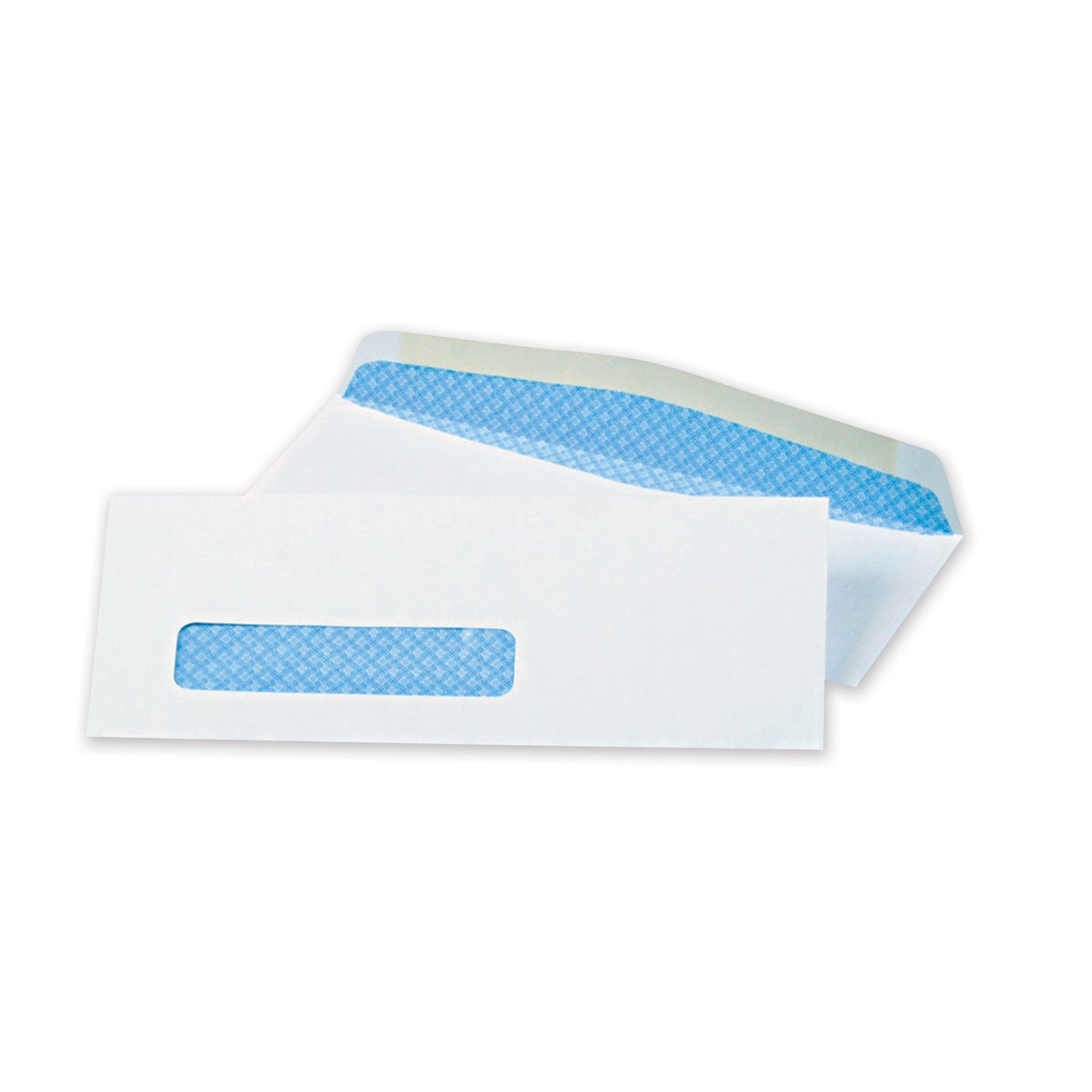 Quality Park™ Security Tint Window Envelope, #8 5/8, Commercial Flap, Gummed Closure, 3.63 x 8.63, White, 500/Box