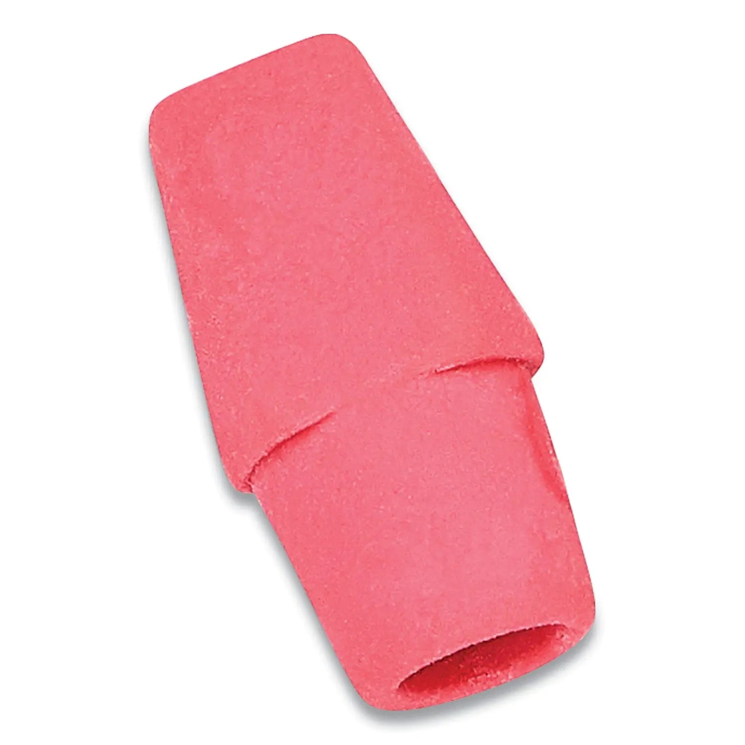 Wedge Cap Erasers, For Pencil Marks, Pink, 144/Box Dixon® Flipcost