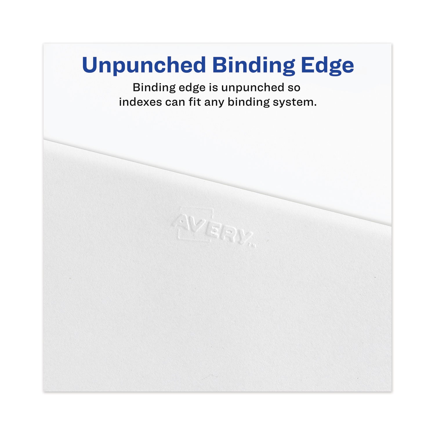Avery® Avery-Style Preprinted Legal Bottom Tab Divider, 26-Tab, Exhibit J, 11 x 8.5, White, 25/PK