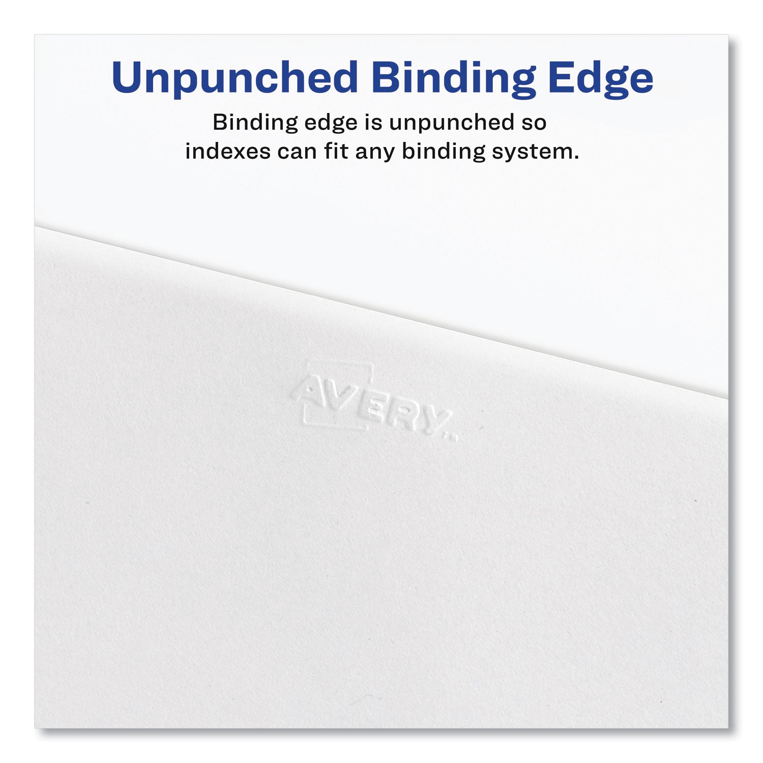 Avery® Avery-Style Preprinted Legal Bottom Tab Divider, 26-Tab, Exhibit I, 11 x 8.5, White, 25/PK