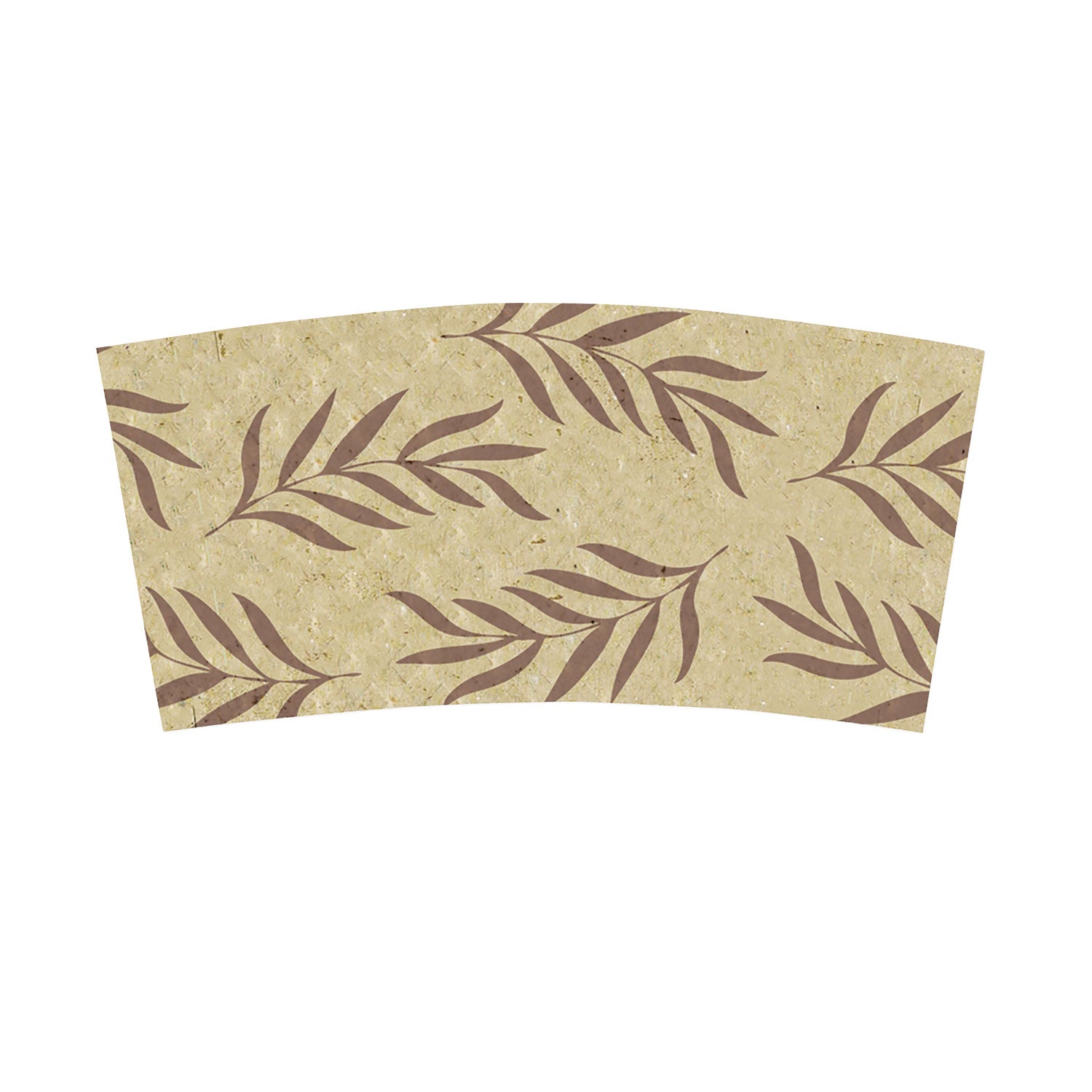 Hot Cup Sleeves, Fits 10, 12, 16, 20 oz Cups, Natural, 1,000/Carton