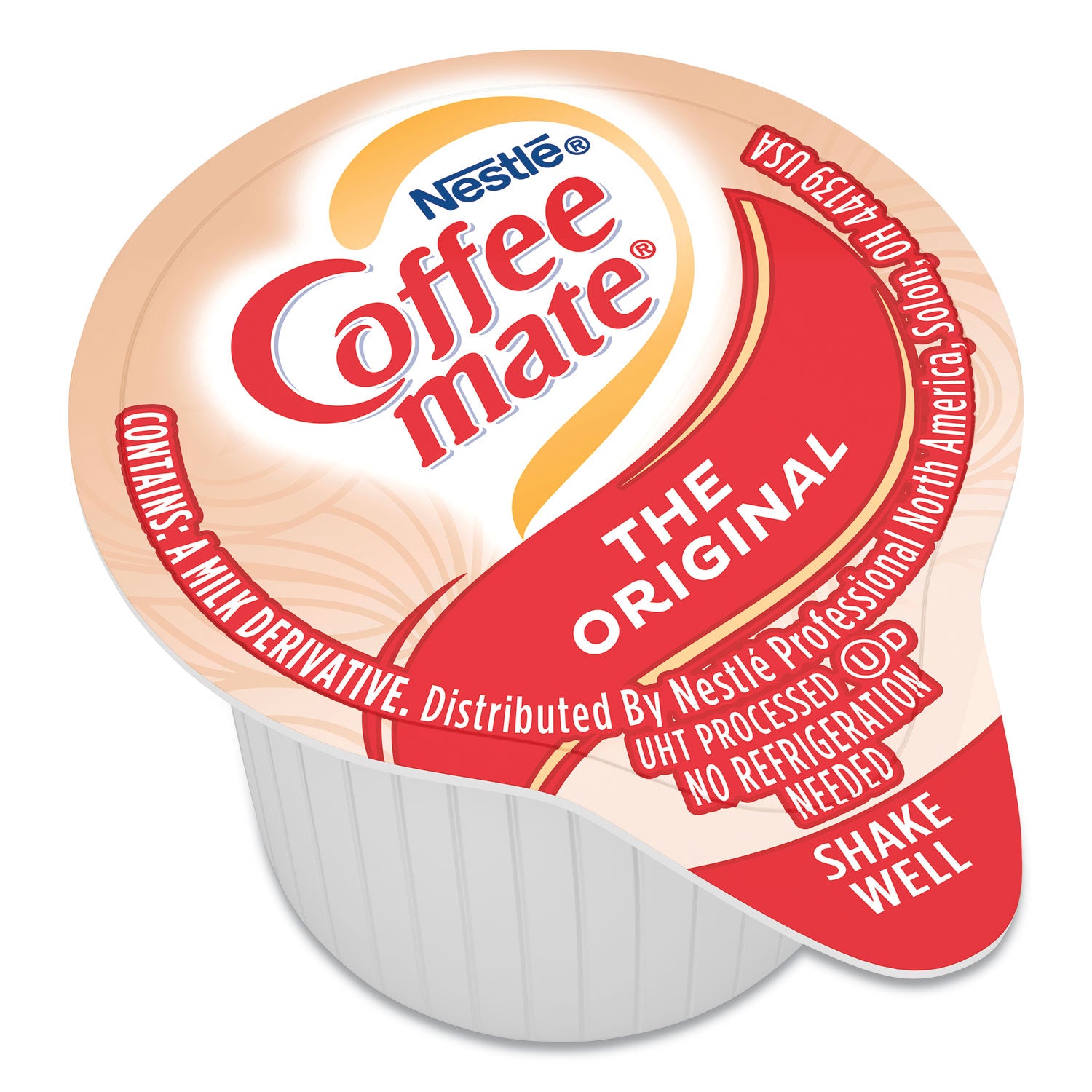 Coffee mate® Liquid Coffee Creamer, Original, 0.38 Oz Mini Cups, 50/box