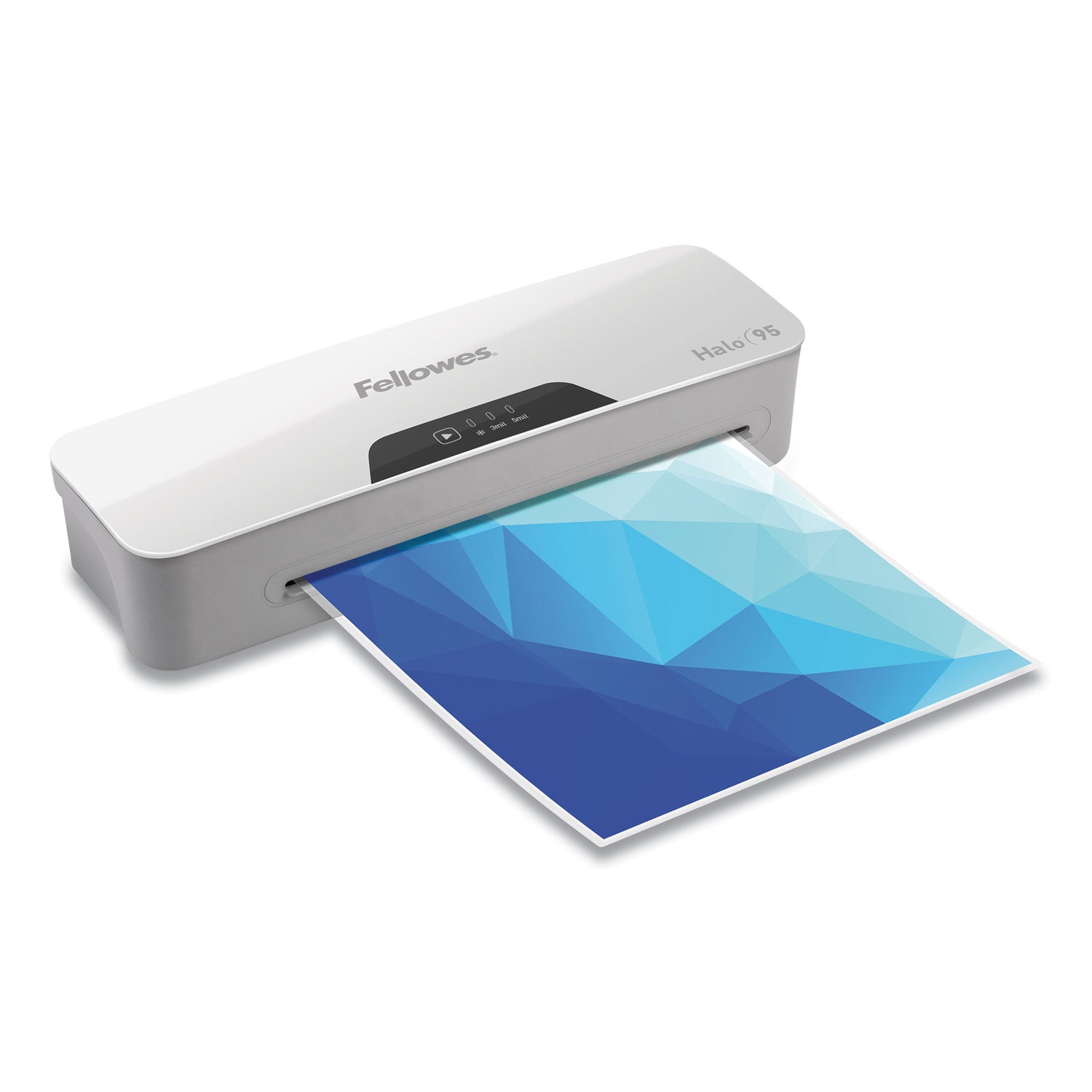 Fellowes® Halo Laminator, Two Rollers, 9.5" Max Document Width, 5 Mil Max Document Thickness