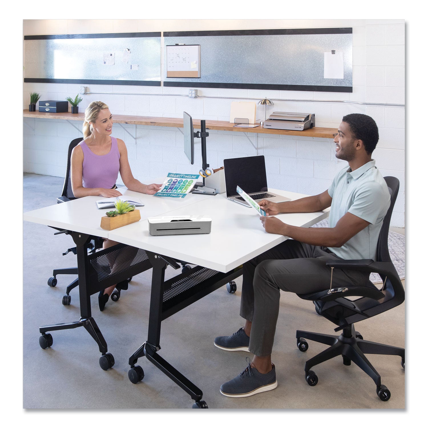 Fellowes® Halo Laminator, Two Rollers, 9.5" Max Document Width, 5 Mil Max Document Thickness